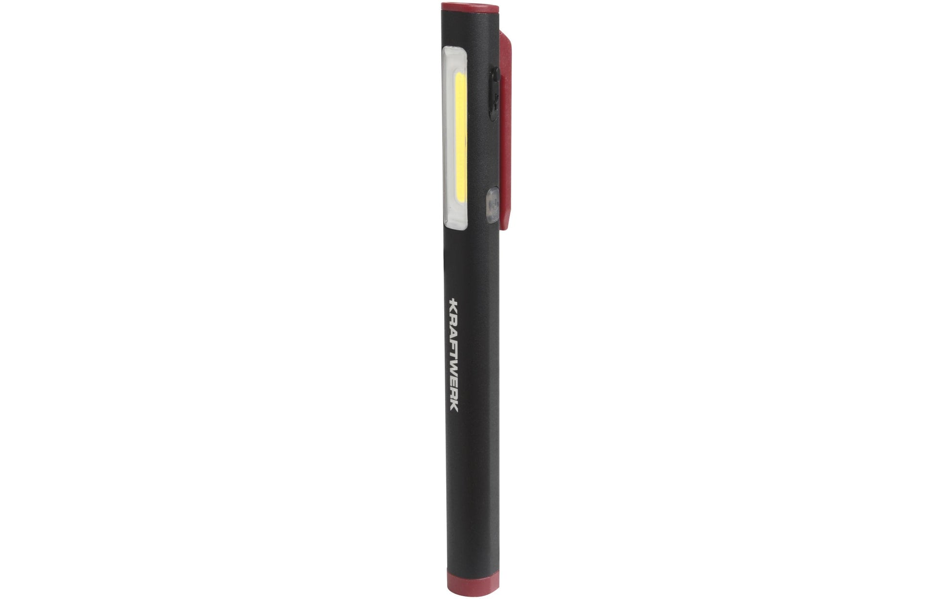KRAFTWERK Taschenlampe COB 300 – 300 lm, IP20, Akkubetrieb, dimmbar – Schwarz