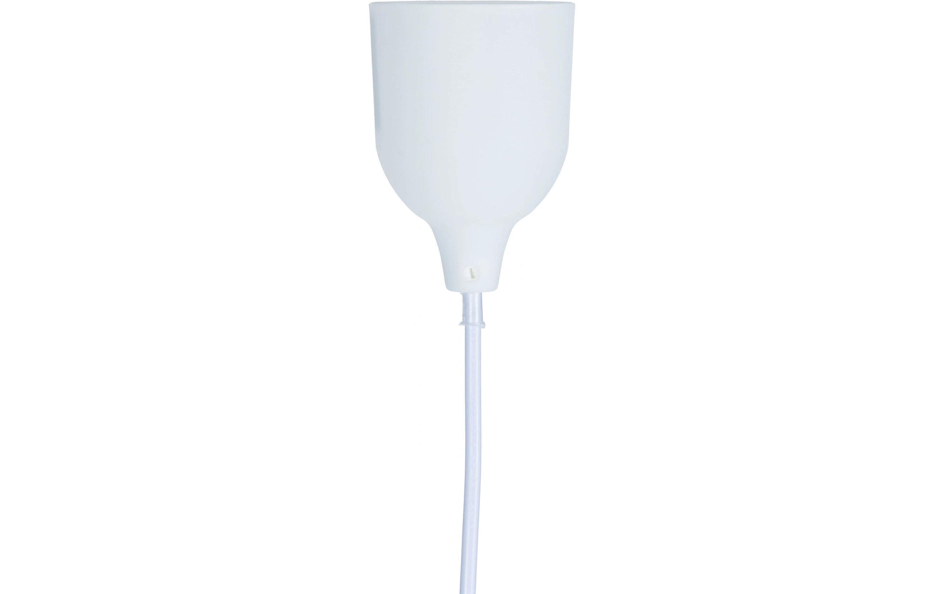 Relaxdays Deckenleuchte – Ø 35 × 155 cm, 60 W, weiss, E27, ohne Leuchtmittel