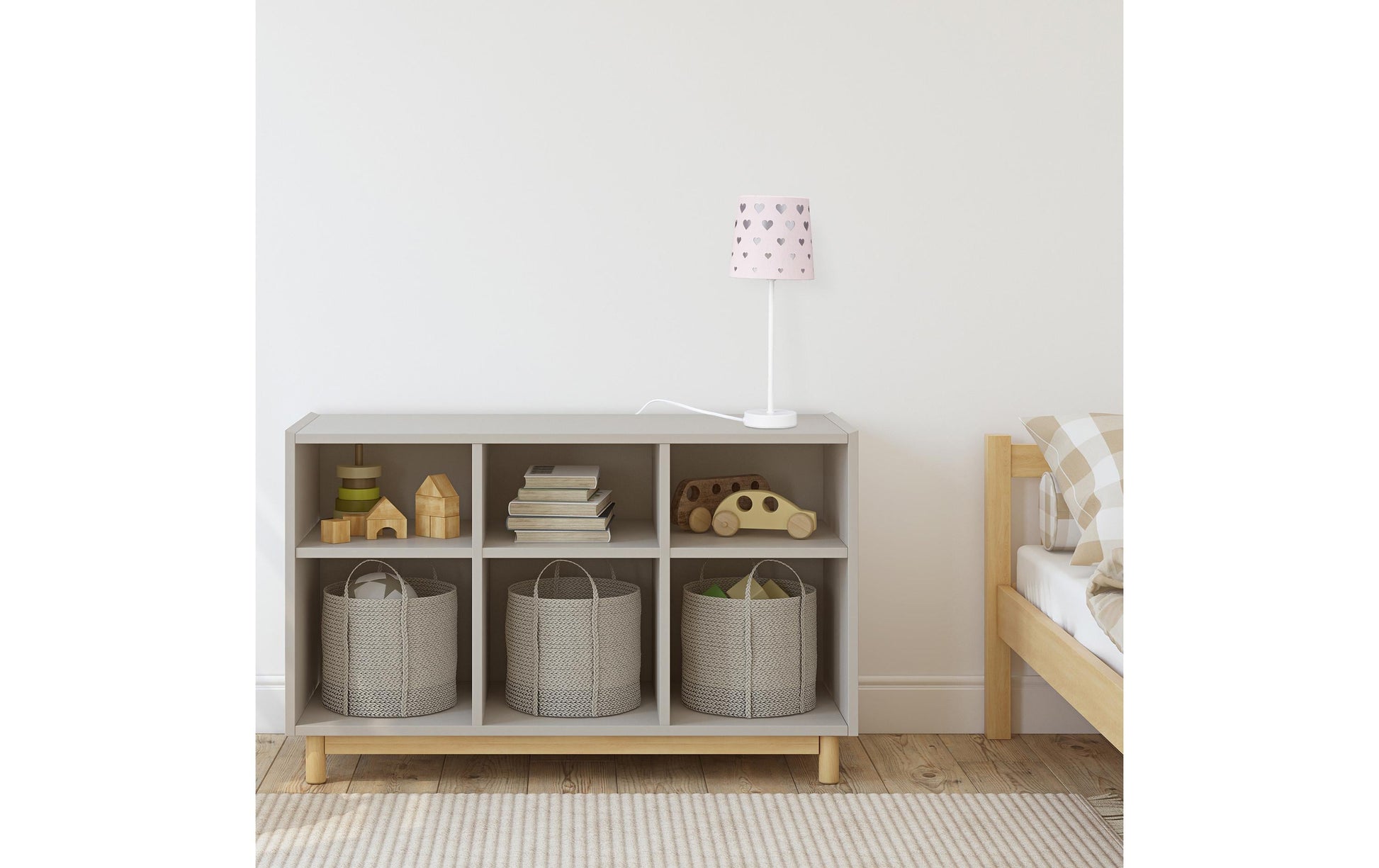 Relaxdays Tischleuchte – E14, 40 W, 43 cm – Rosa