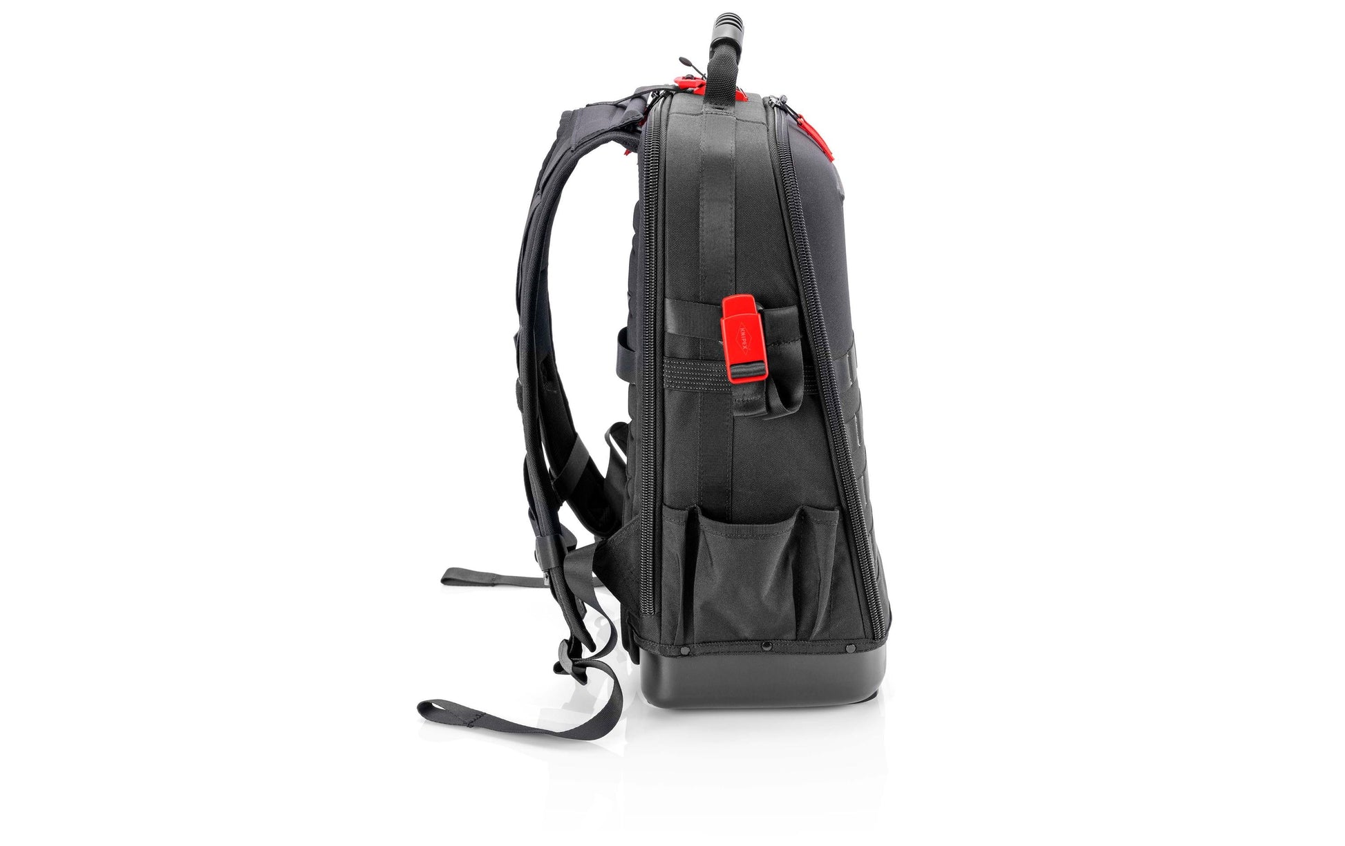 Knipex Werkzeugkasten Modular X18, 530 × 217 × 549 mm, 18 l, Aluminium, schwarz, 22 Teile