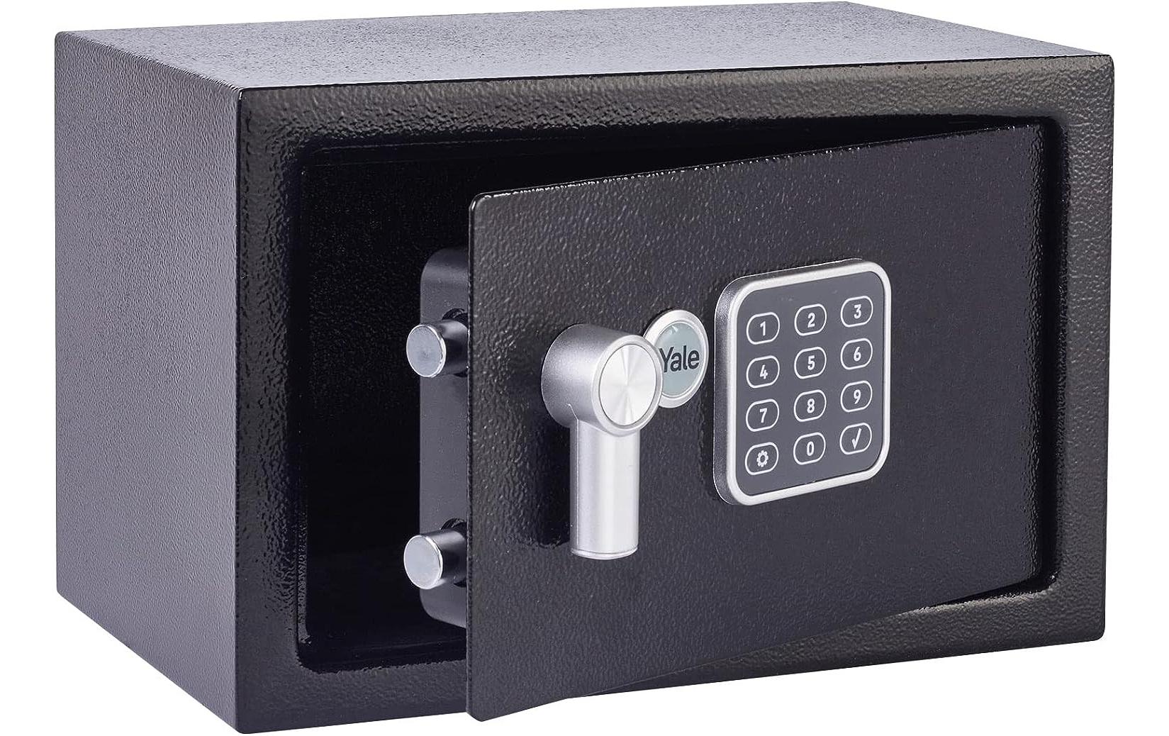 Yale Möbeltresor YSV/200/DB2 – Elektronikschloss – 8,6 l – Boden-/Wandmontage – Schwarz