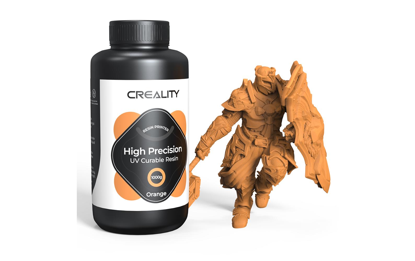 Creality 3D Creality Resin LCD 8K – 1 l, Matt – Orange – für LCD