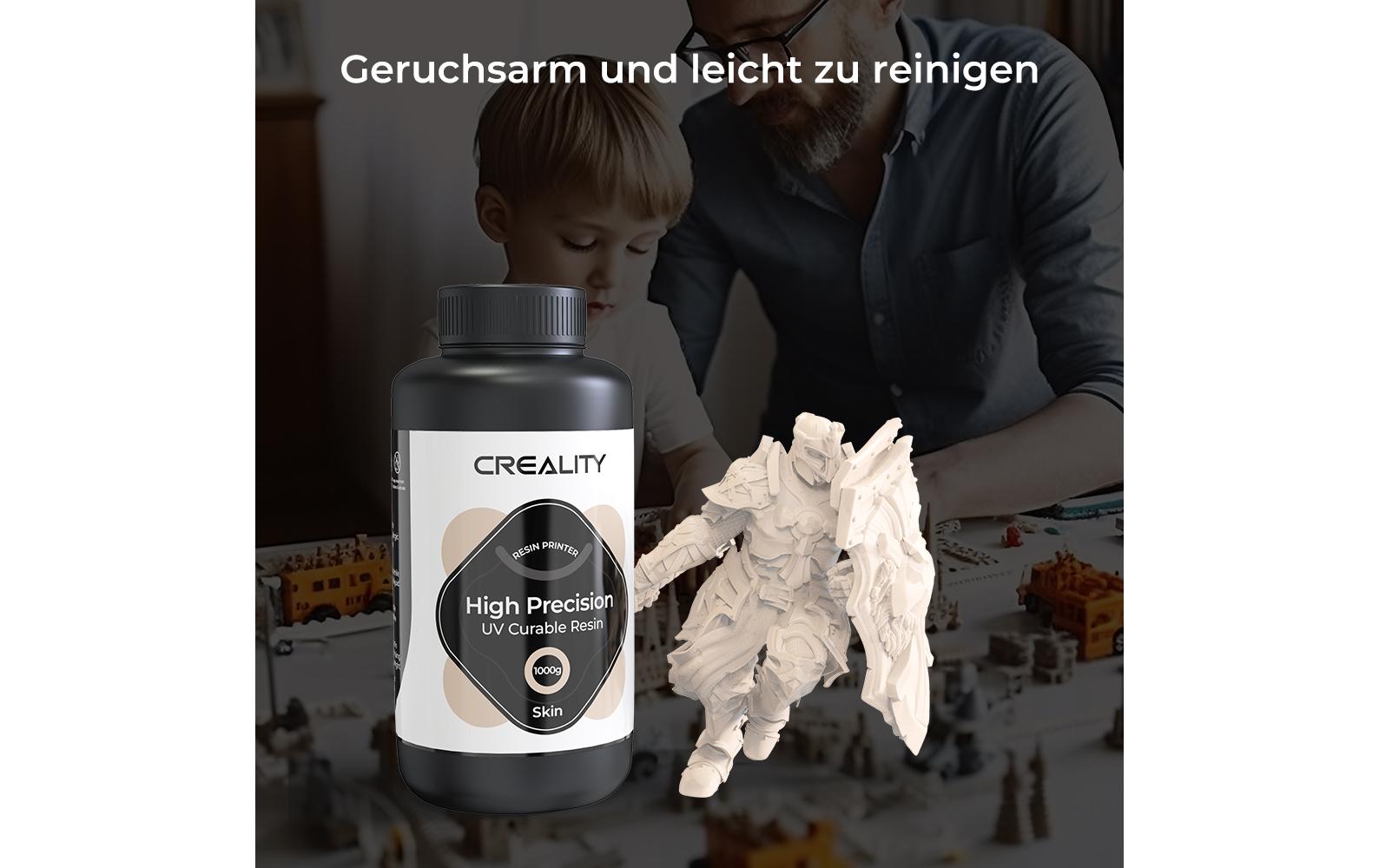 Creality 3D Creality Resin LCD 8K – 1 l, Matt – Orange – für LCD