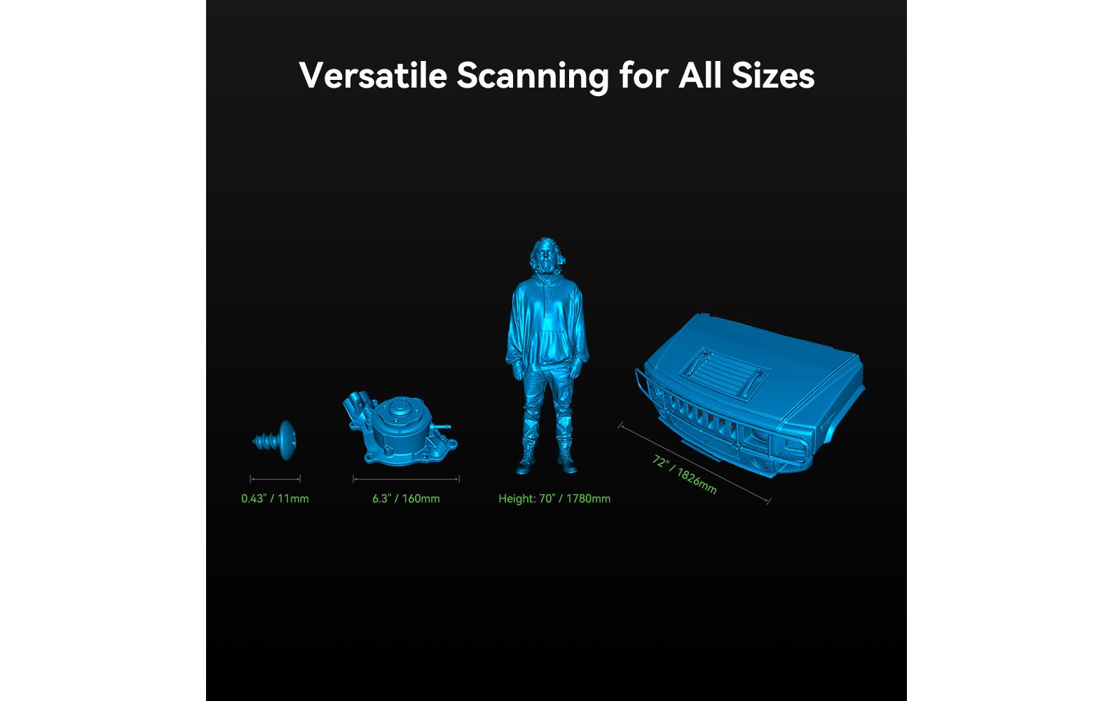Creality 3D Creality CR-Scan Raptor – 3D-Scanner, Blaulaser & NIR