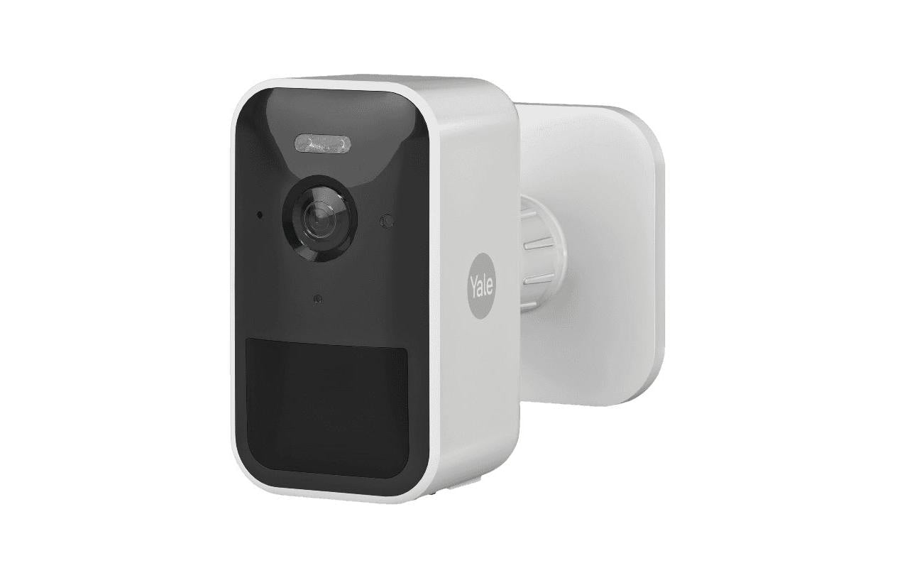Yale SV-OC-1A-W Netzwerkkamera – 2,1 MP, Full HD 1080p, microSD, für Amazon Alexa, grau, 2er-Set