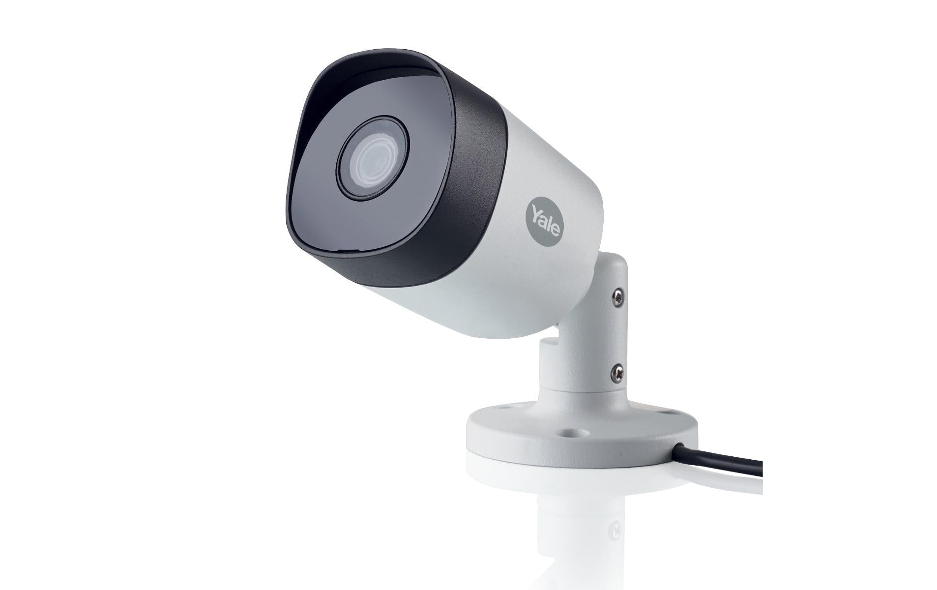 Yale SV-4C-2ABFX-2 Überwachungskamera – Full HD (1080p), Nachtsicht 30 m, IP67, für Amazon Alexa, Grau, 2er-Pack