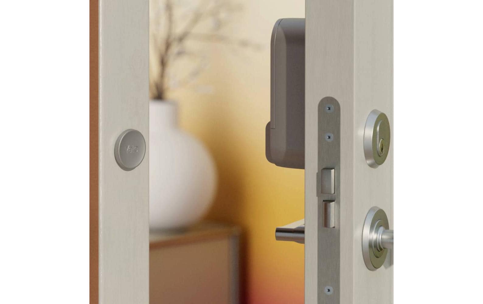 Yale Smart Lock Linus L2 – 52 × 46 × 146 mm, silber, akkubetrieben
