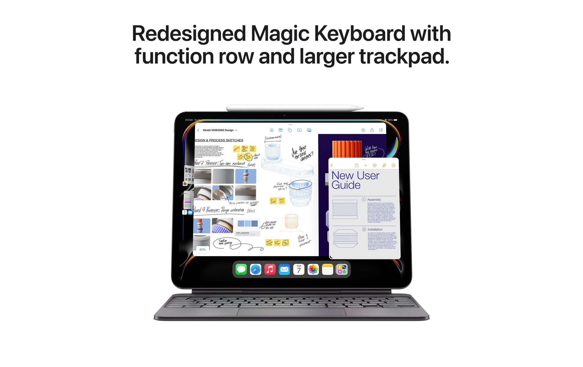 Apple iPad Pro 11 M4 – 512 GB, 8 GB RAM, WLAN, iPadOS, Silber