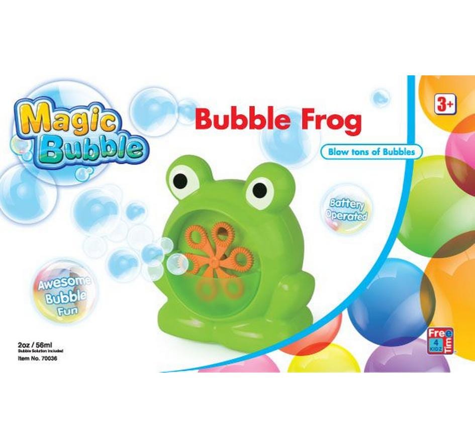 Totally Seifenblasenmaschine Frosch – Grün