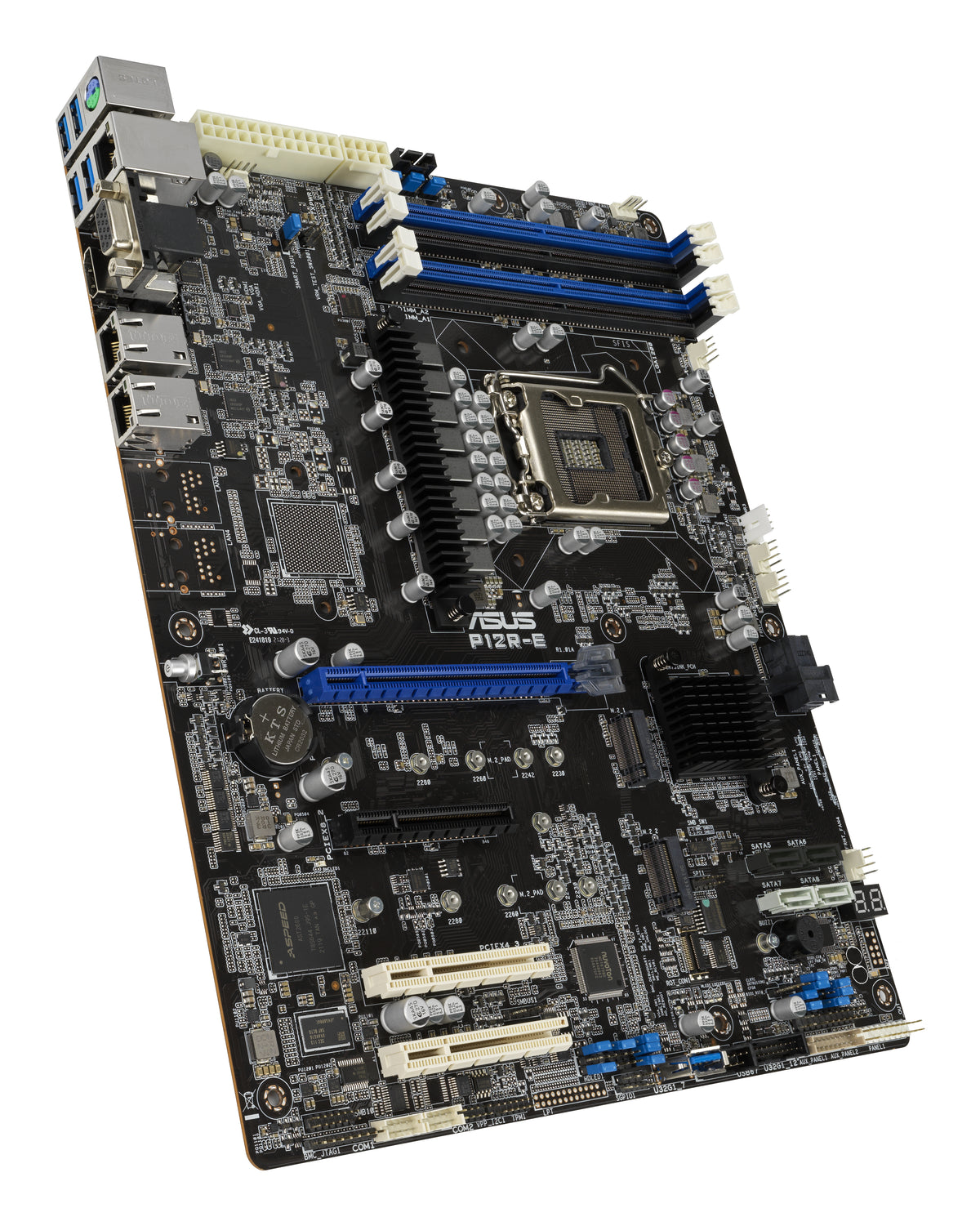 ASUS P12R-E – Mainboard – LGA 1200, Intel C256, ATX, DDR4, 4×DIMM, max. 128 GB