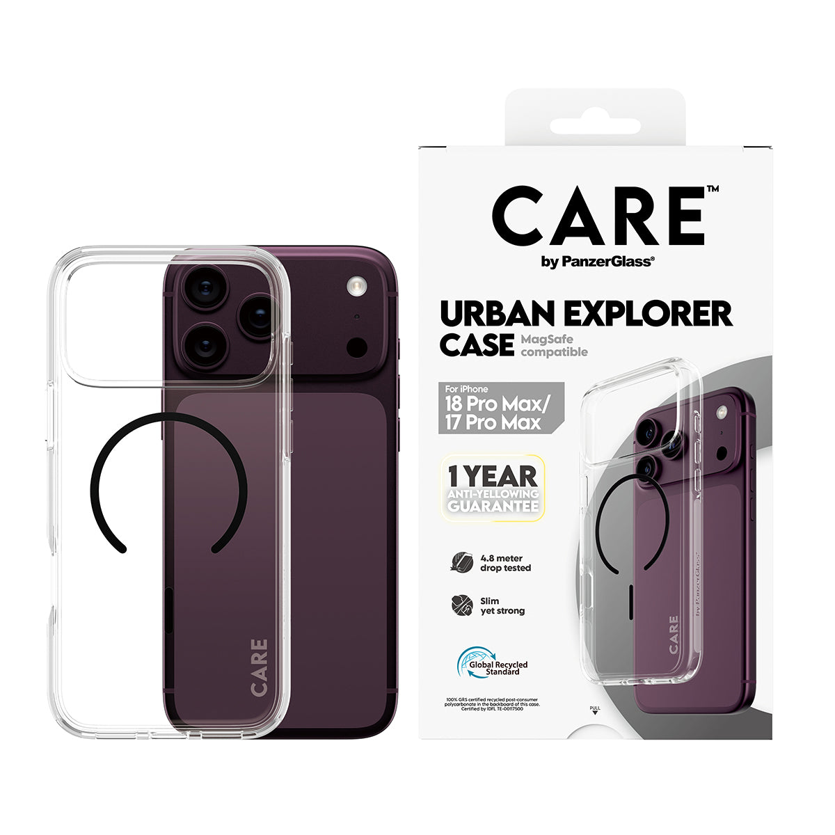 PanzerGlass CARE Urban Explorer Backcover – für Apple iPhone 18 Pro Max / iPhone 17 Pro Max