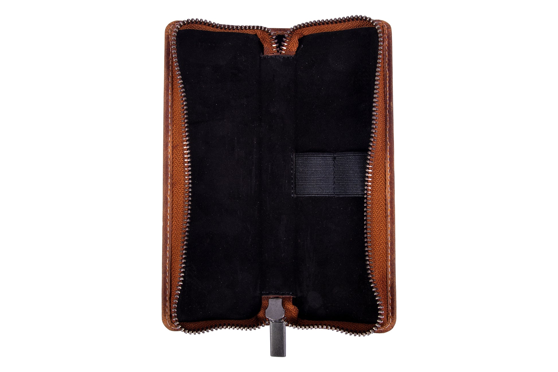 Alpenleder Etui Schlamperetui, leer – wild camel – Leder
