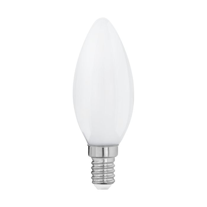 EGLO LED-Leuchtmittel E14 Kerze – Warmweiss 2700 K, 806 lm, 7 W – IP20 – 1 Stk. – Glas