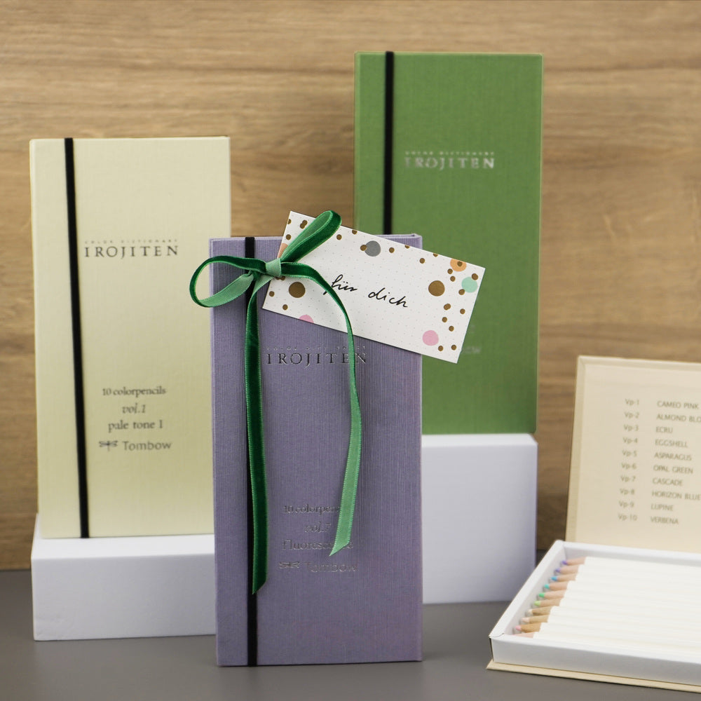Tombow Irojiten Buntstifte – 10 Farben, im Kartonetui