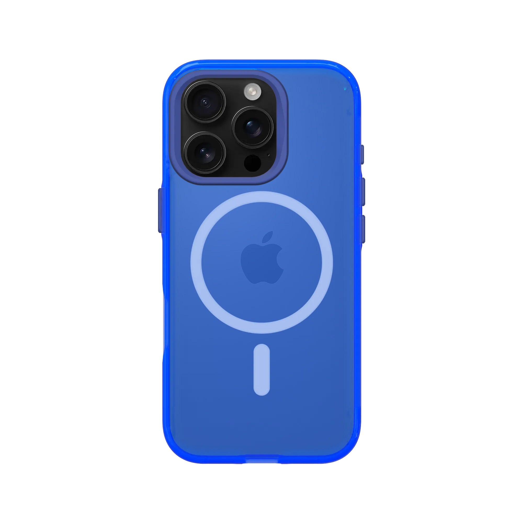 RhinoShield Backcover Jelly Tint – für Apple iPhone 16 Pro – Cyber Blue, MagSafe-kompatibel