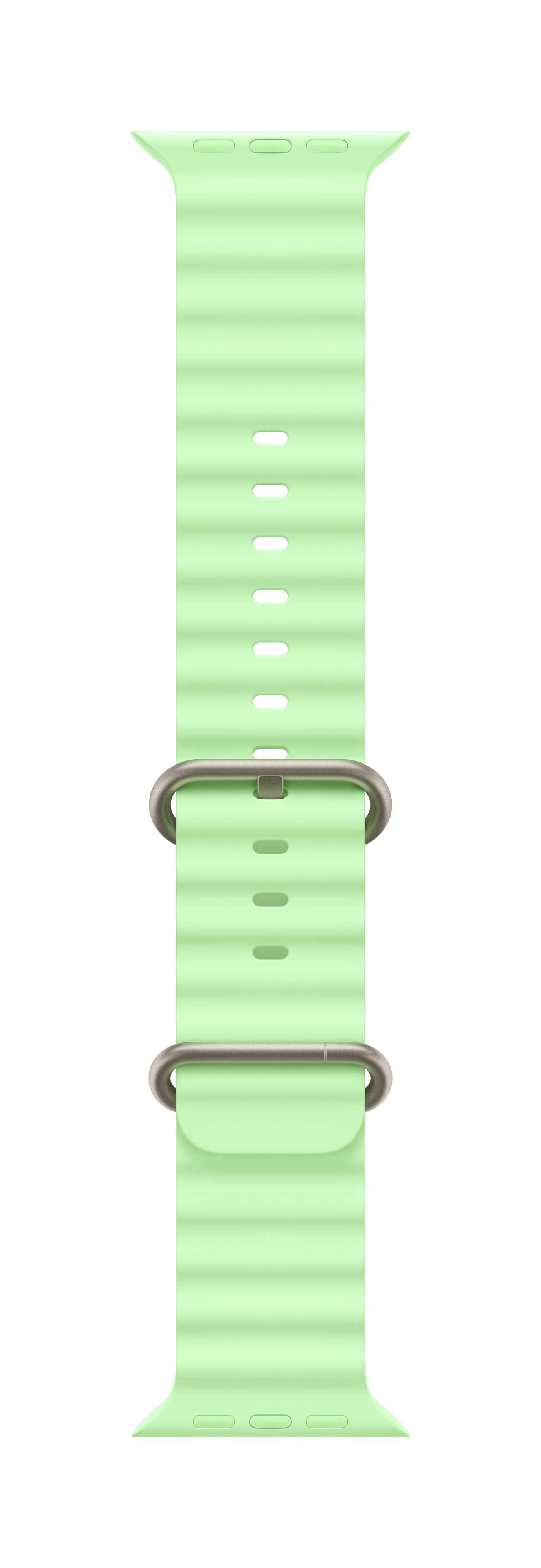 Apple OceanBand – Armband – für Apple Watch 49 mm, Neon Grün, Einheitsgrösse