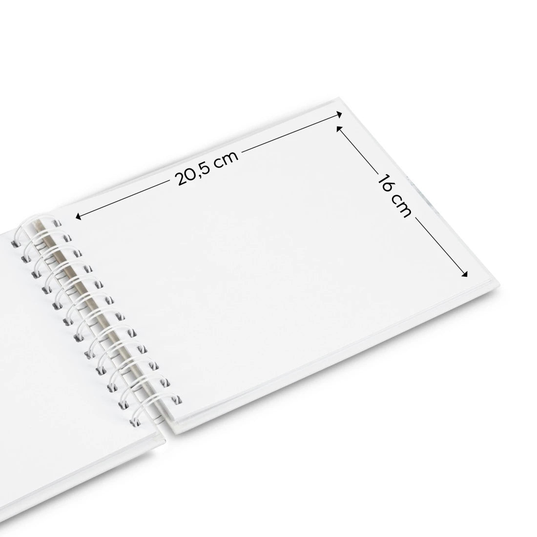 Hama Fine Art – Fotobuch, Spiralbindung, 50 Seiten, Weiss, 24 × 17 cm, Lagune