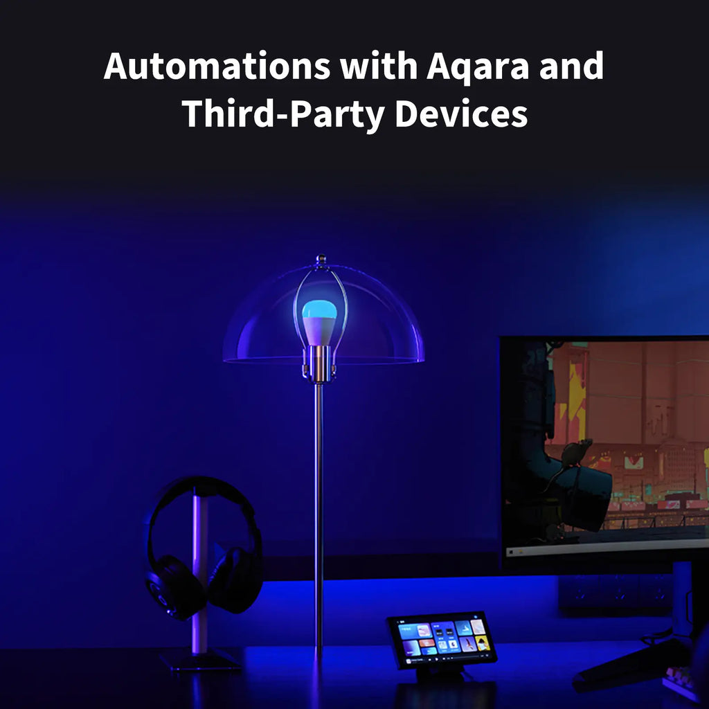 Aqara Smart-Leuchtmittel GU10 – 2700–6500 K, 450 lm, Bluetooth/Zigbee – für Apple HomeKit, Google Assistant