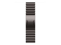 Apple Link-Armband – Edelstahl, Grau, für Apple Watch