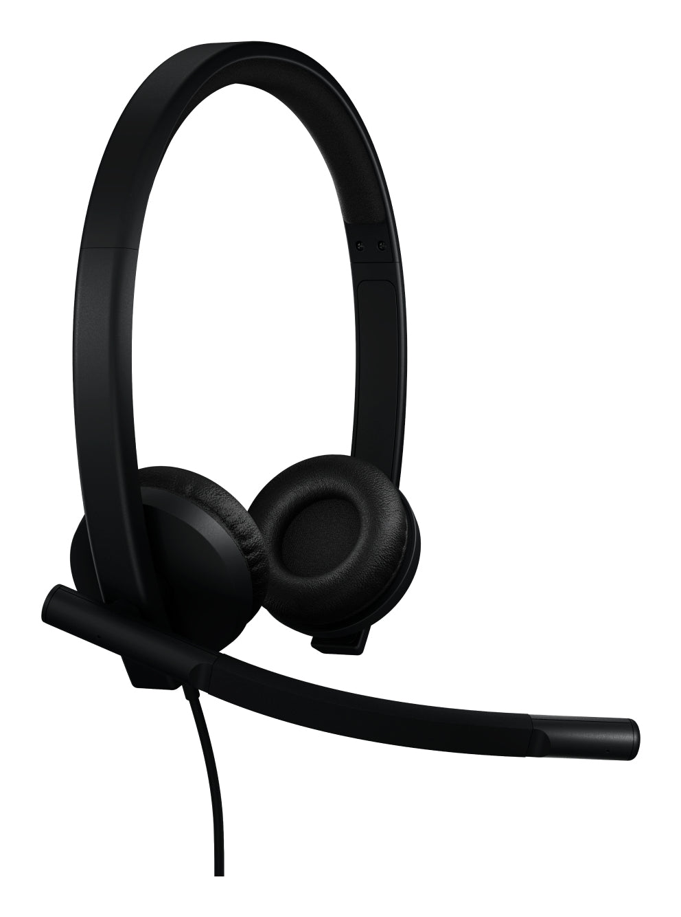 Logitech H570E Office-Headset – On-Ear, Stereo, Kabel (USB-A), MS Teams zertifiziert, Schwarz