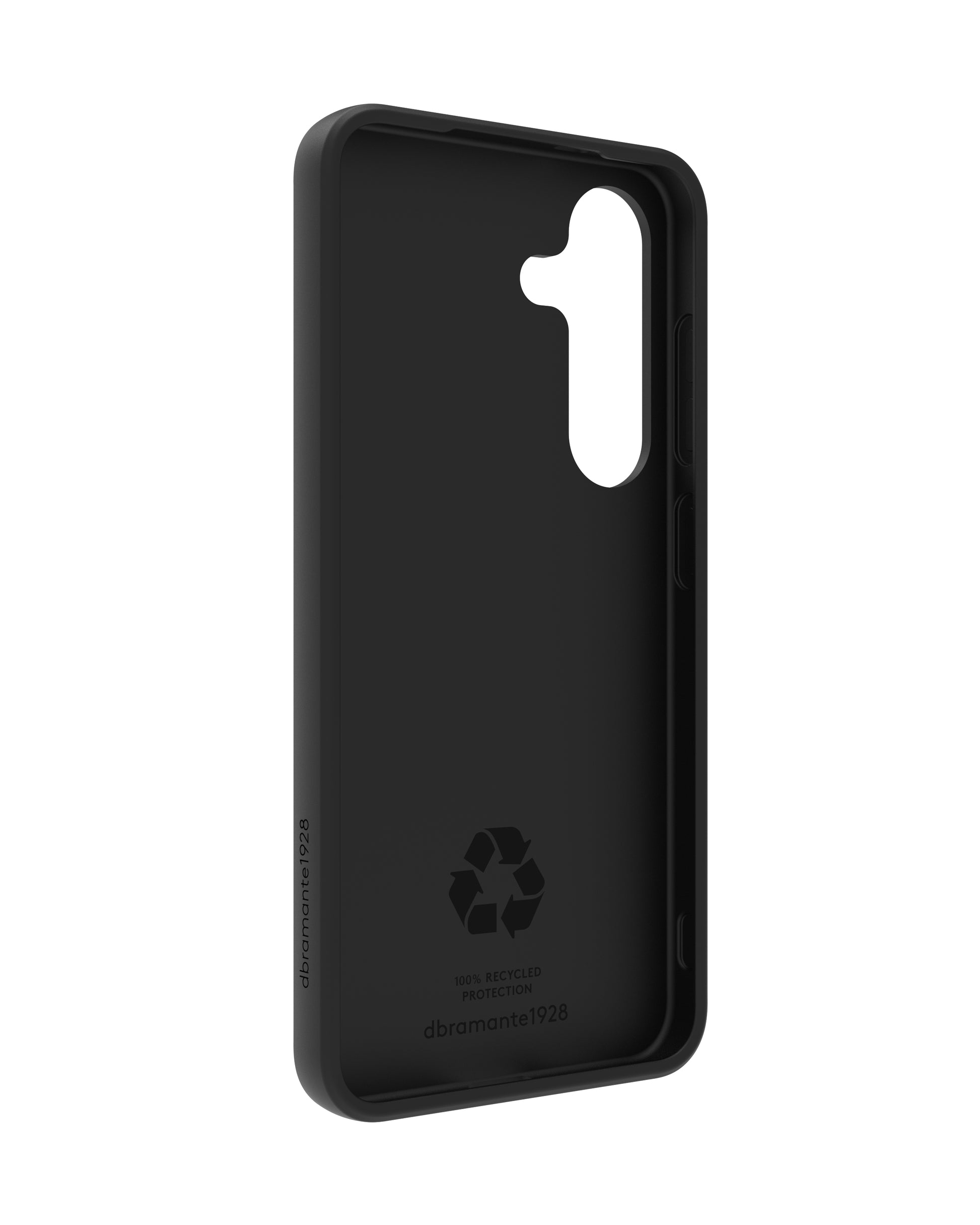 dbramante1928 Greenland Backcover – für Samsung Galaxy S25+, Schwarz, bis 1,2 m sturzsicher
