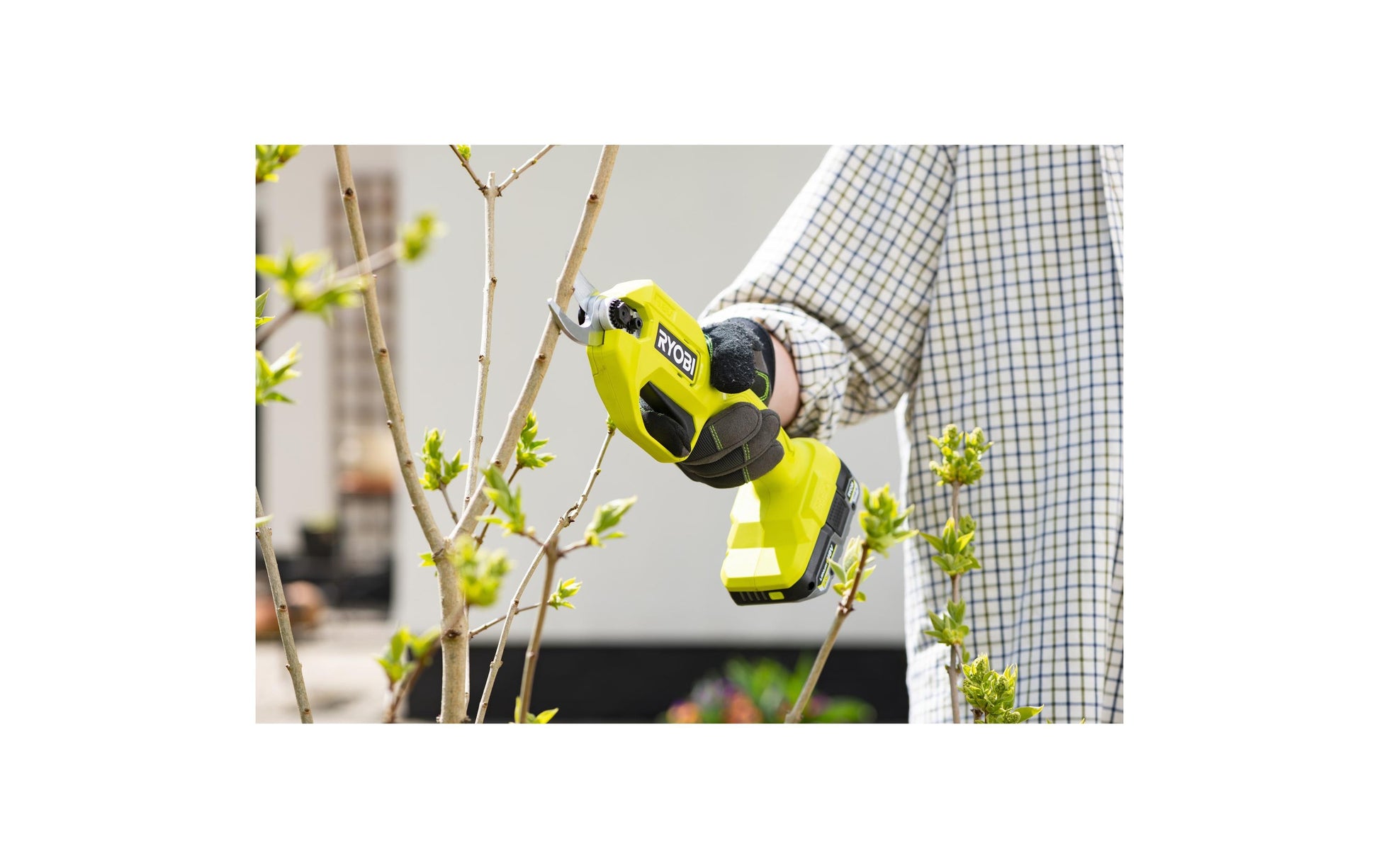 Ryobi RY18SCA-0 Akku-Gartenschere – 18 V – Schnittbreite 25 mm – Solo – ONE+