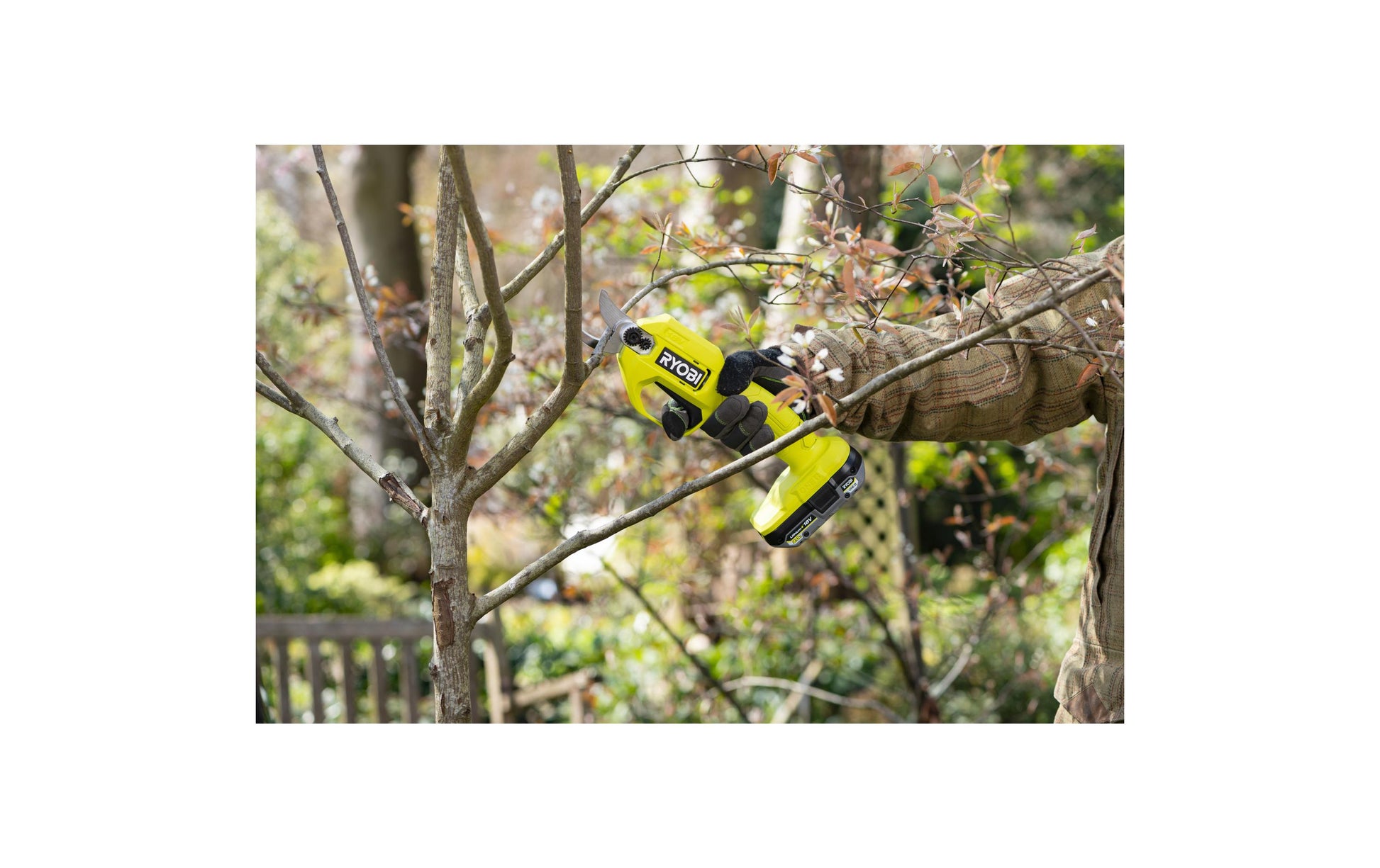 Ryobi RY18SCA-0 Akku-Gartenschere – 18 V – Schnittbreite 25 mm – Solo – ONE+