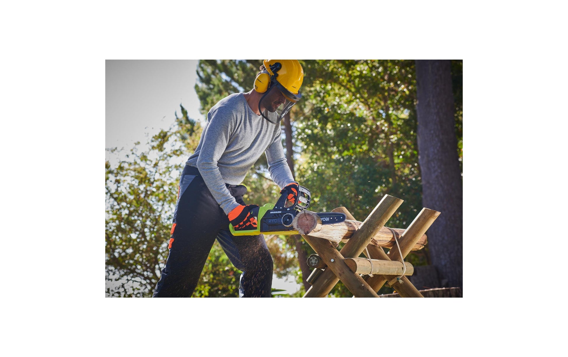 Ryobi OCS1830 Akku-Kettensäge – 18 V – Schwertlänge 30 cm – Solo – ONE+