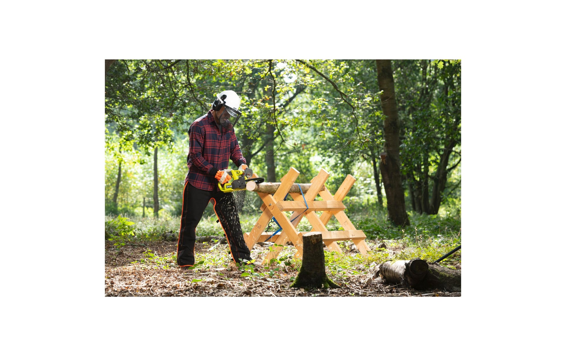 Ryobi RY18CS20A-0 Akku-Kettensäge – 18 V – Schwertlänge 200 mm – Solo – ONE+