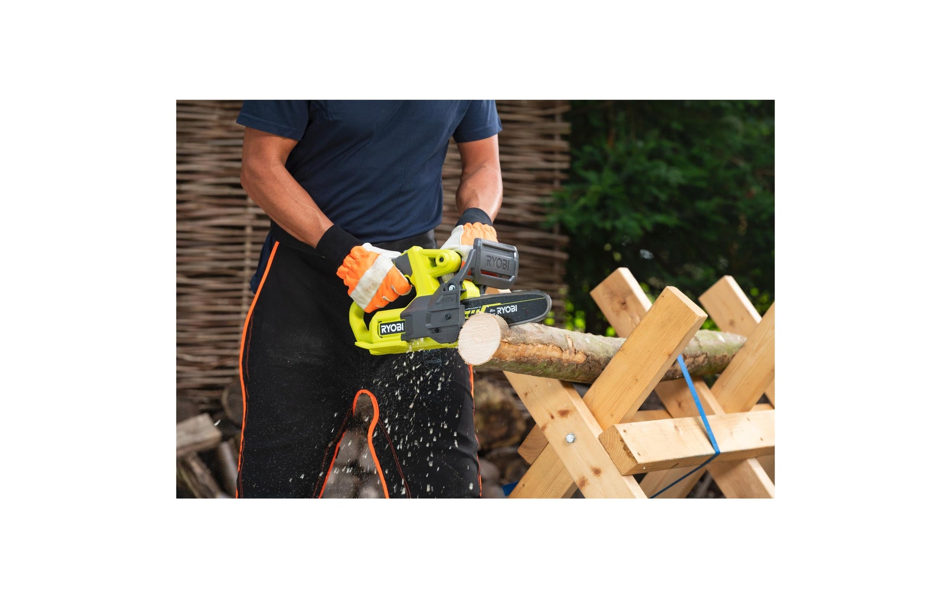 Ryobi RY18CS20A-0 Akku-Kettensäge – 18 V – Schwertlänge 200 mm – Solo – ONE+