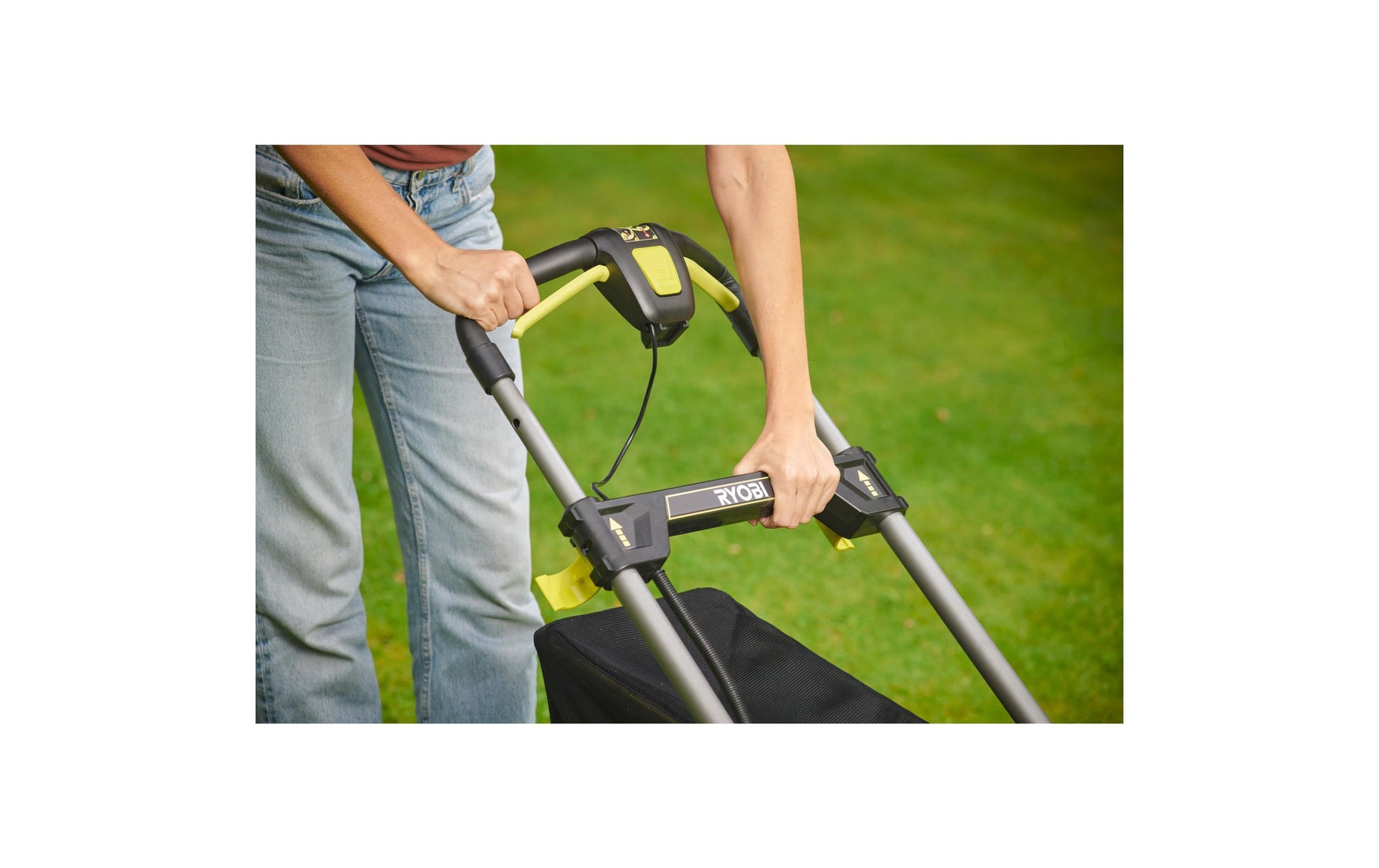 Ryobi RY18LMX40C-150 Akku-Rasenmäher – 18 V – 40 cm – 50 l – 5 Ah & Ladegerät – ONE+