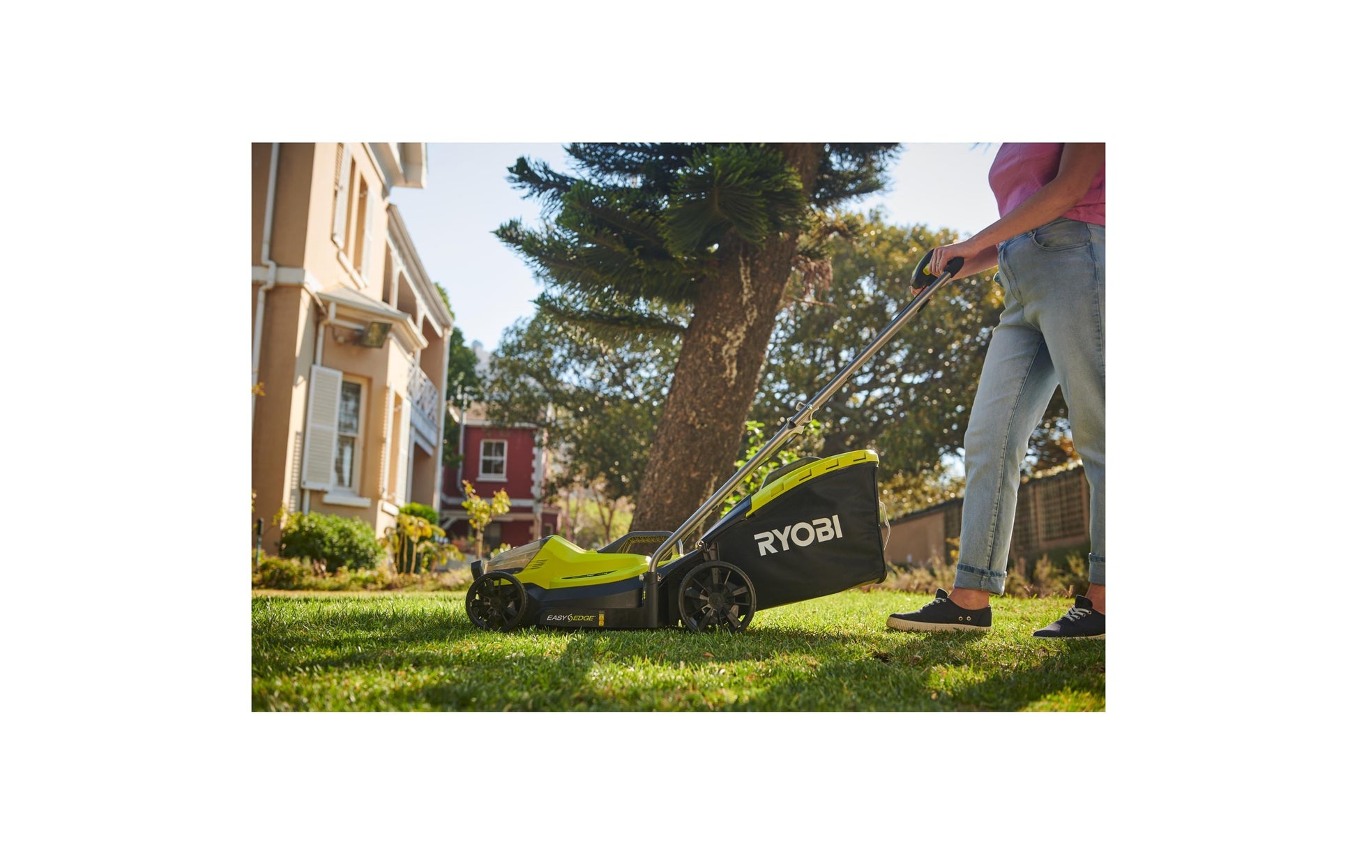 Ryobi RLM18X33B40 Akku-Rasenmäher – 18 V – Schnittbreite 33 cm – 4,0 Ah & Ladegerät – ONE+