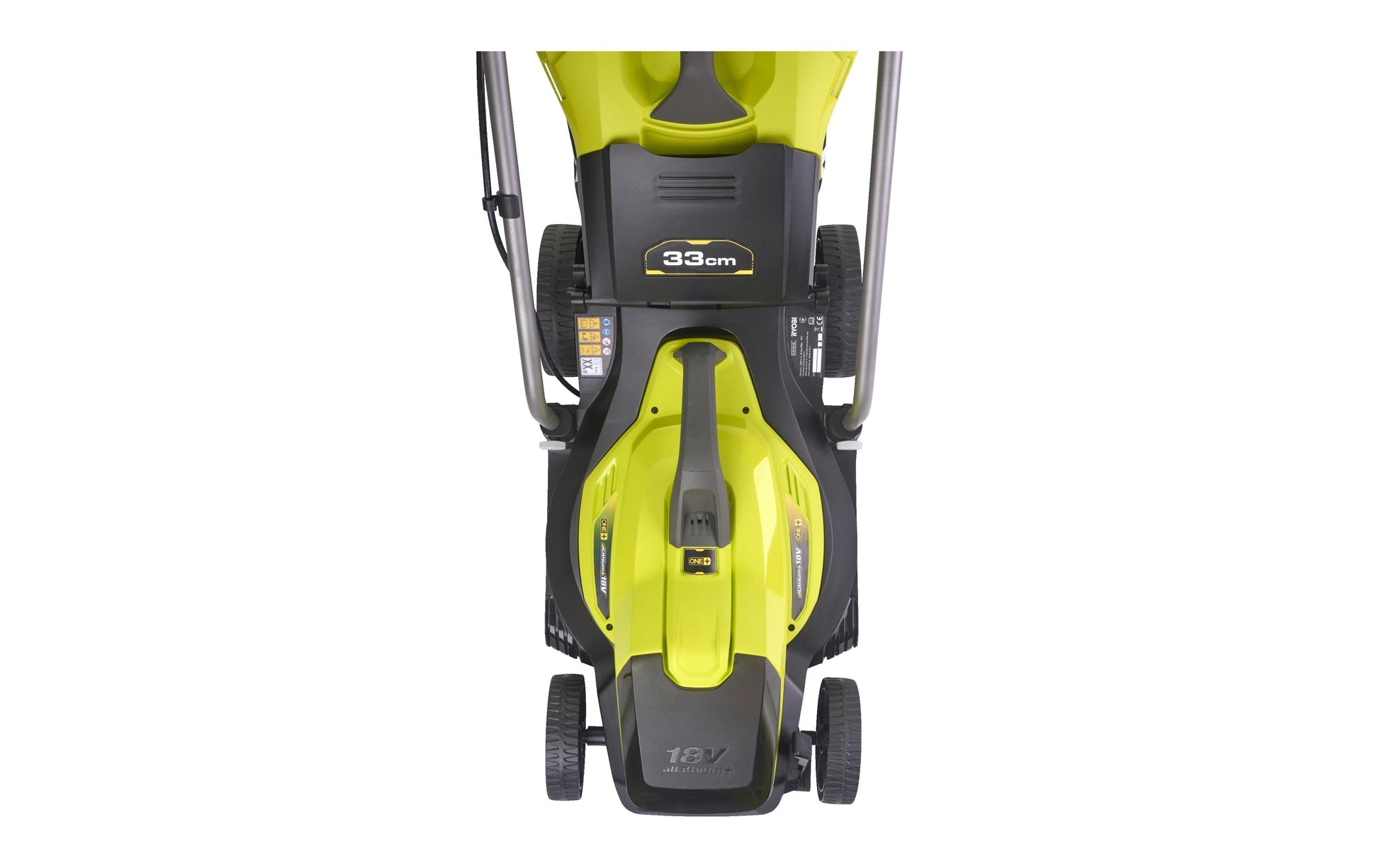 Ryobi RLM18X33B40 Akku-Rasenmäher – 18 V – Schnittbreite 33 cm – 4,0 Ah & Ladegerät – ONE+