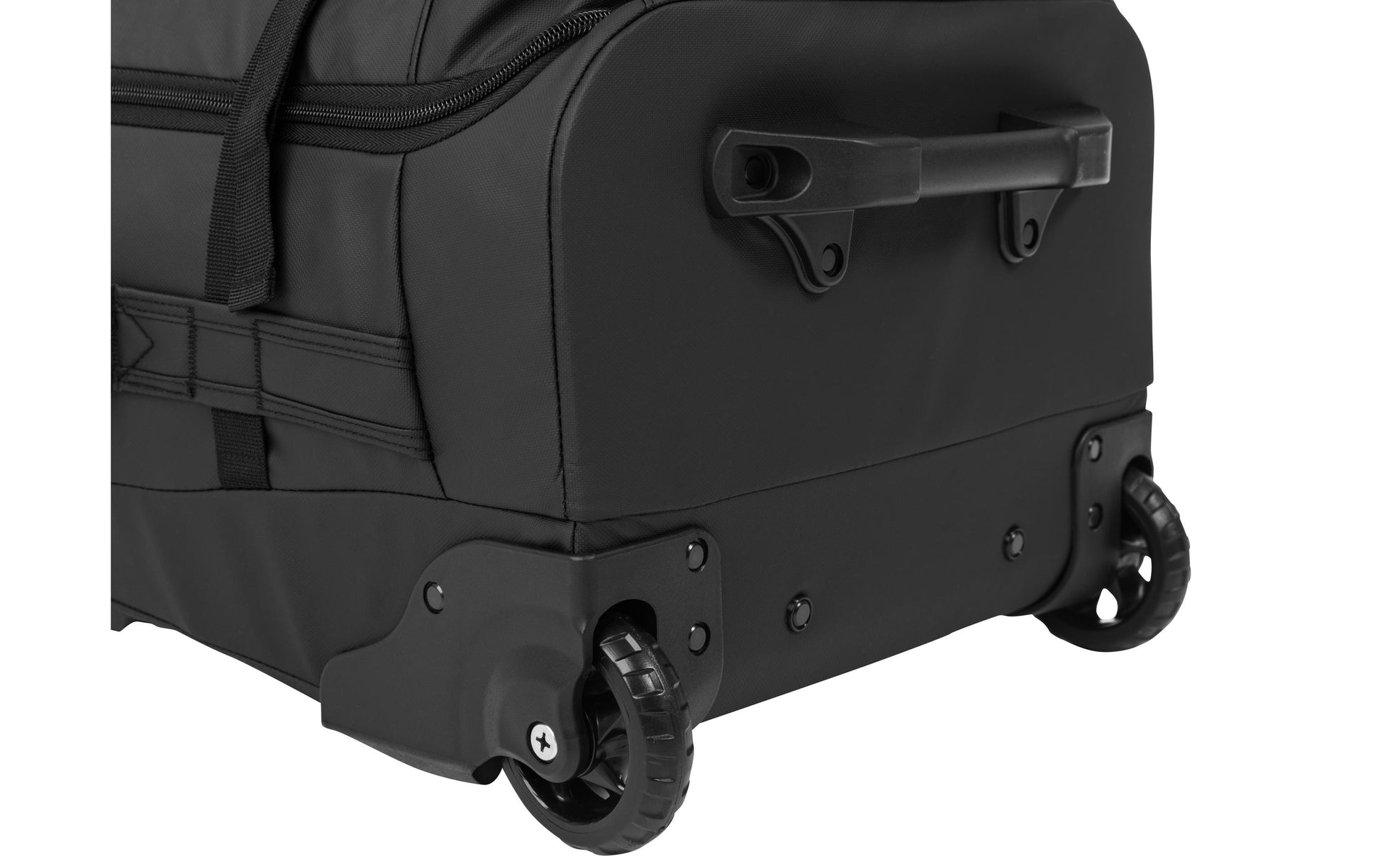 KOOR Handgepäck-Trolley JIIBS 50 – 50 l, Weichschale rPET, 2 Rollen, Schwarz, 32 × 55 × 24 cm