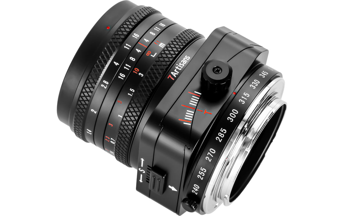 7Artisans Tilt-shift-Objektiv 50 mm f/1.4 – für Sony E-Mount – Manuell