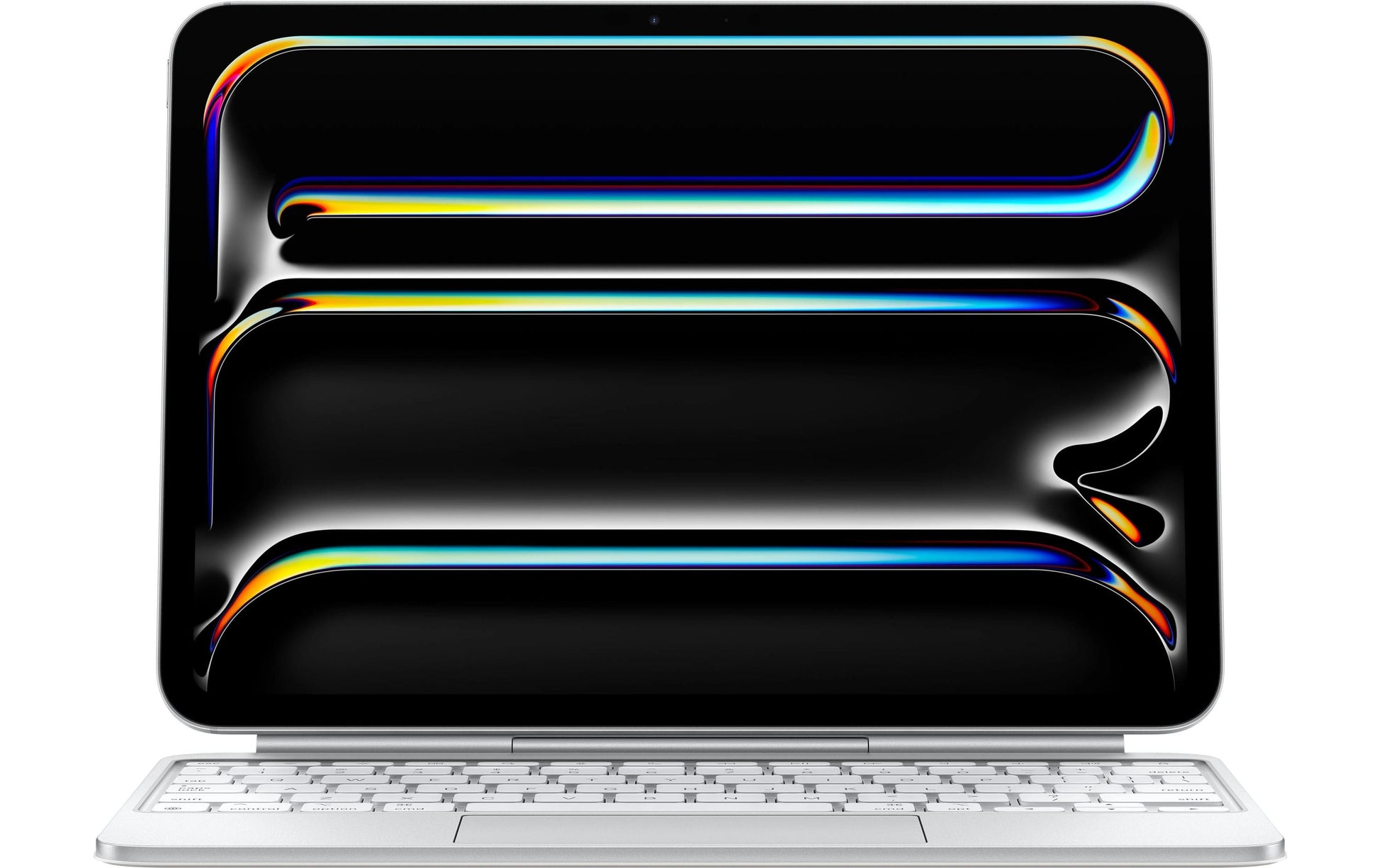 Apple Magic Keyboard Tastatur-Case für iPad Pro 11" (M4/M5) – QWERTZ (CH), mit Trackpad, Beleuchtung – Weiss