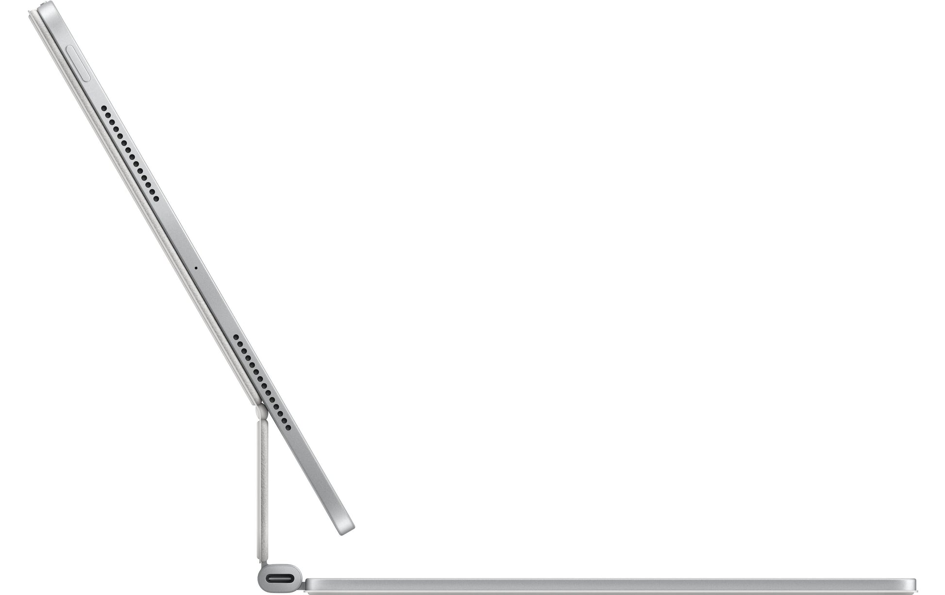 Apple Magic Keyboard Tastatur-Case für iPad Pro 11" (M4/M5) – QWERTZ (CH), mit Trackpad, Beleuchtung – Weiss