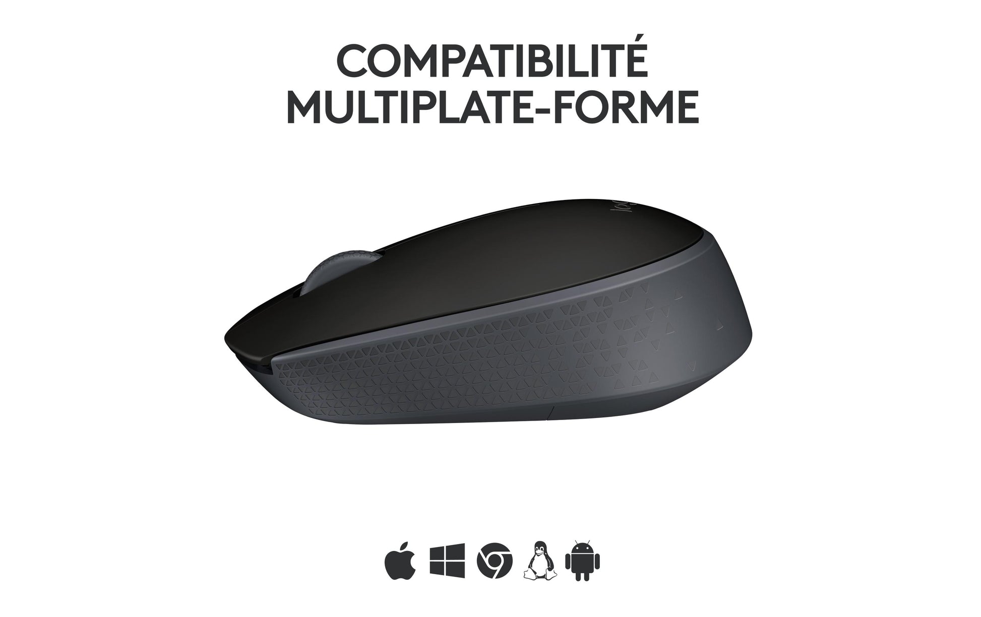 Logitech B170 – Maus – Kabellos (2,4 GHz), beidhändig, Schwarz