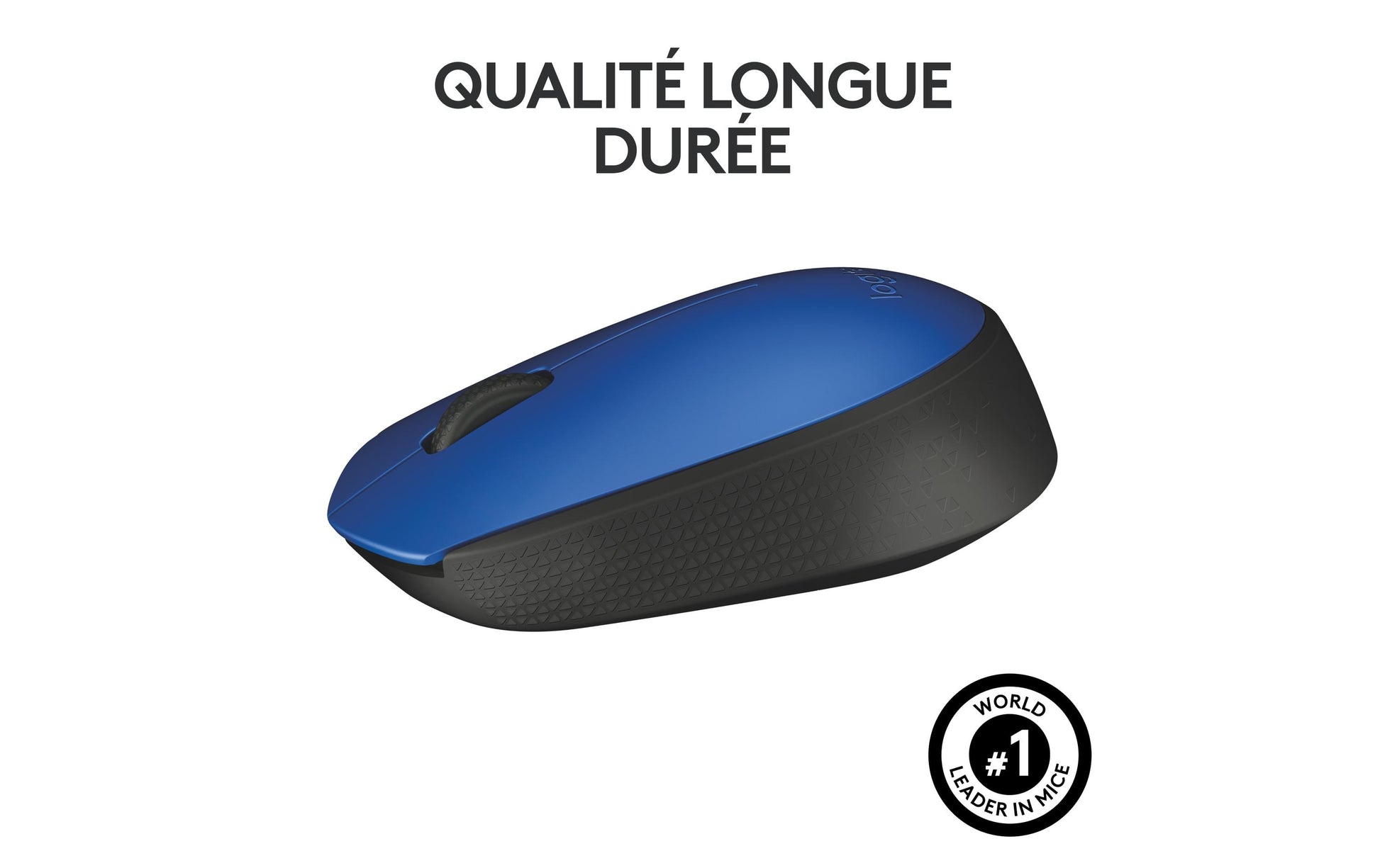 Logitech M171 – Maus – Kabellos (2,4 GHz), beidhändig, Blau