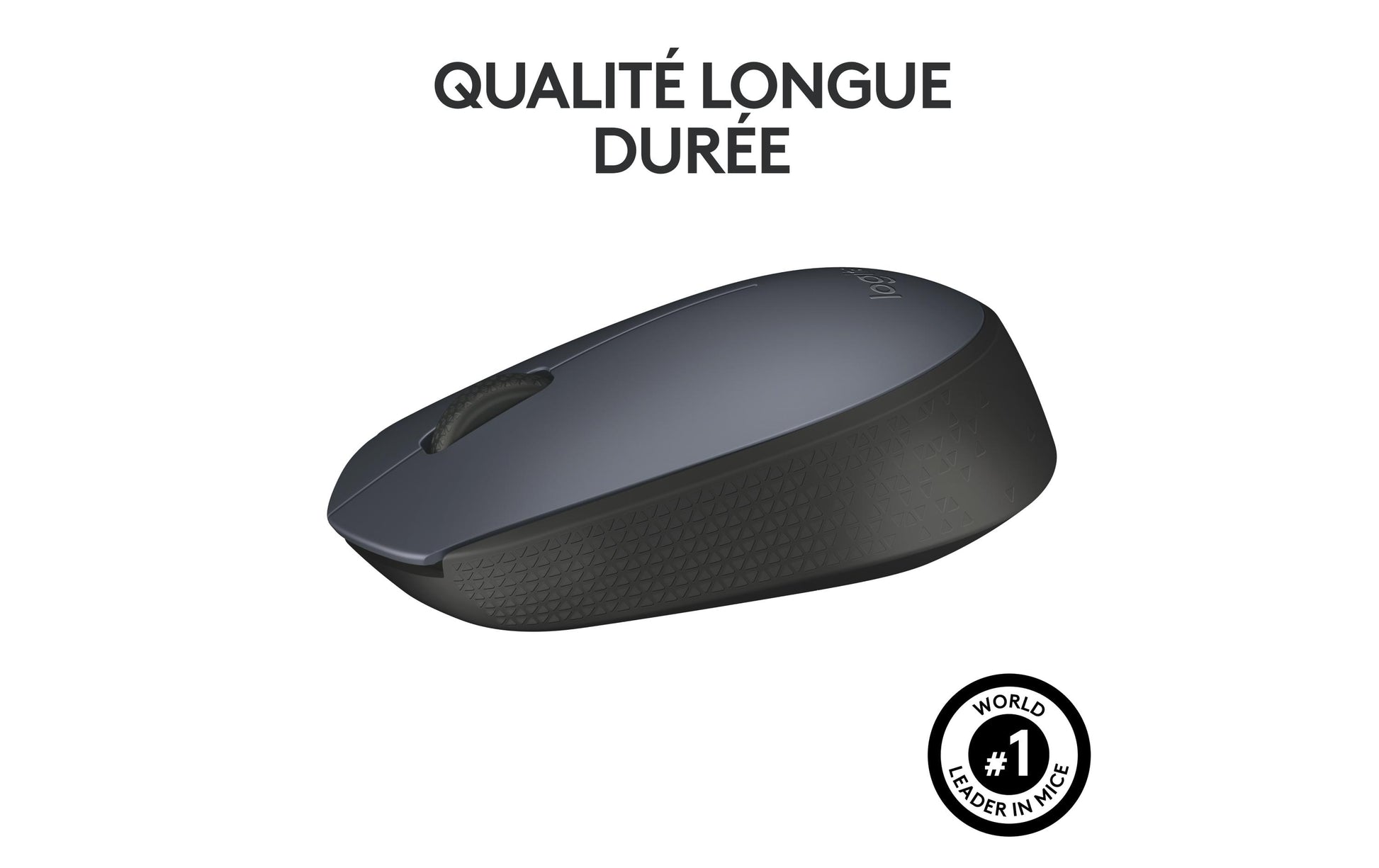 Logitech M170 – Maus – Kabellos (2,4 GHz), 1000 DPI, beidhändig, Grau