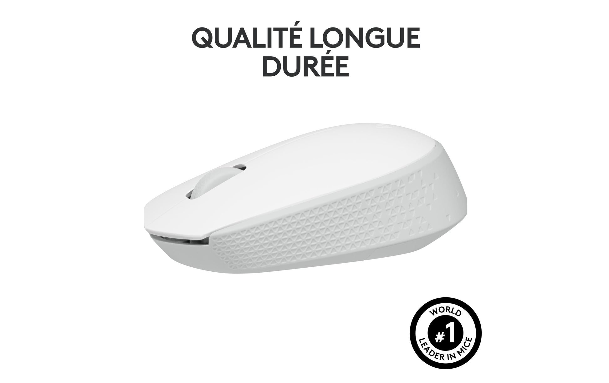 Logitech M171 – Maus – Kabellos (2,4 GHz), beidhändig, Weiss