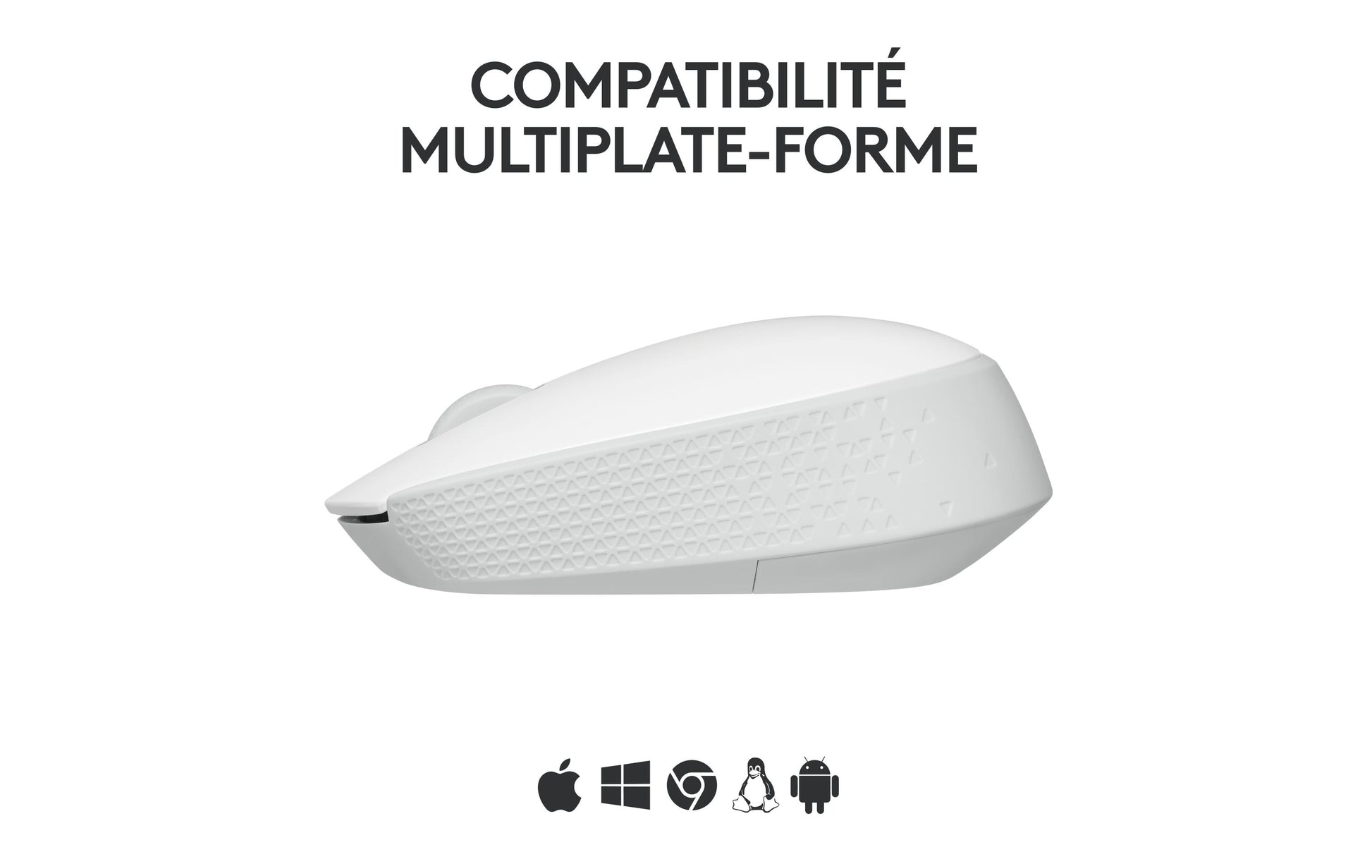 Logitech M171 – Maus – Kabellos (2,4 GHz), beidhändig, Weiss