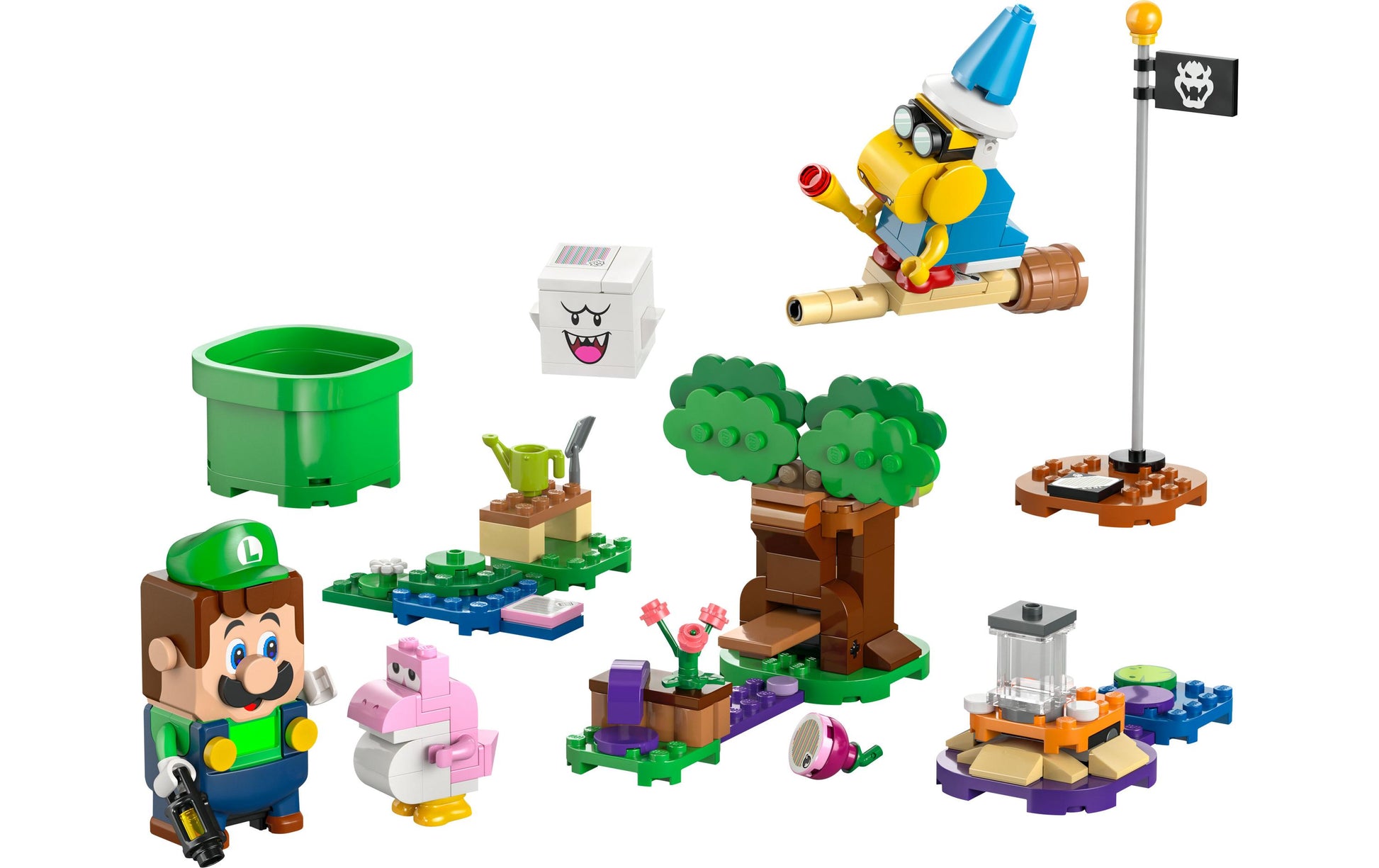 LEGO Super Mario Interaktives Luigi Bauset – 210-teilig – 2× LR03 (AAA) – ab 6 J.