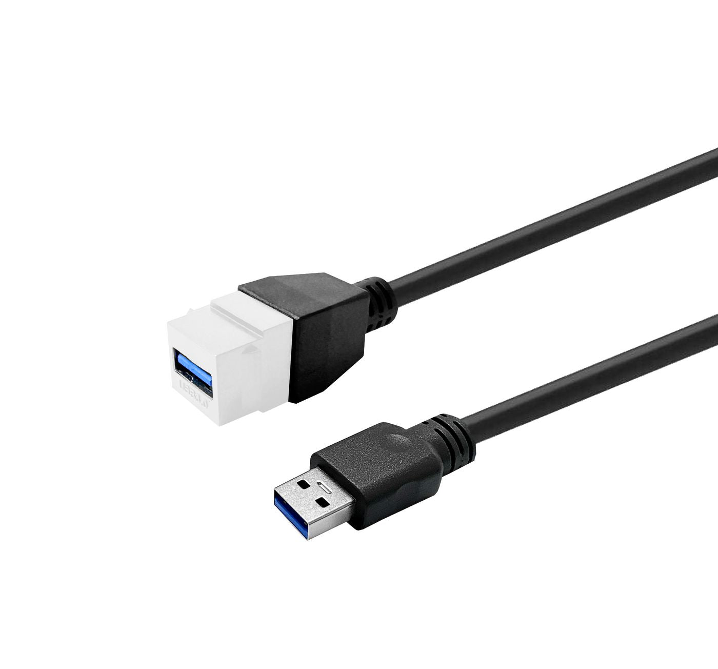 Vivolink USB Adapter USB-A (Buchse) zu USB-A (Stecker) – USB 3.2 Gen 1 (5 Gbit/s) – Weiss