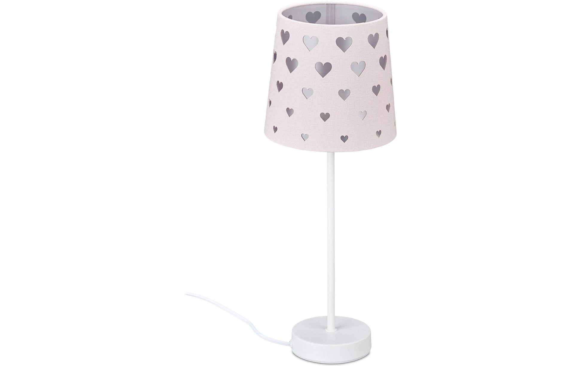 Relaxdays Tischleuchte – E14, 40 W, 43 cm – Rosa
