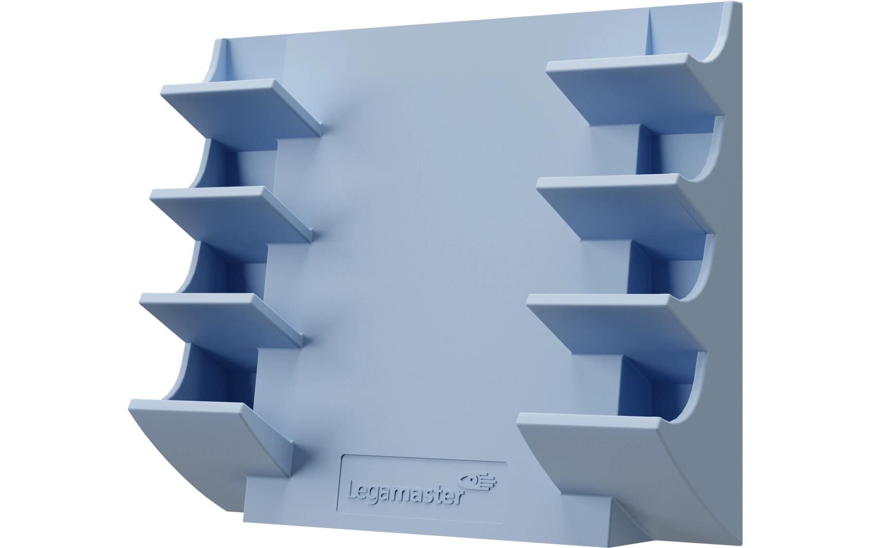 Legamaster Stiftehalter – Kunststoff, blaugrau, 154 × 129 × 39 mm