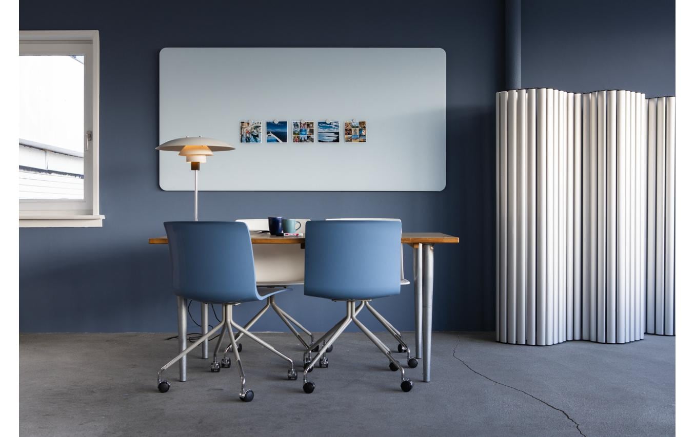 Legamaster Whiteboard – 150 × 100 cm, Glas, magnetisch, Wandmontage, inkl. Magnete, Montagesatz, Marker