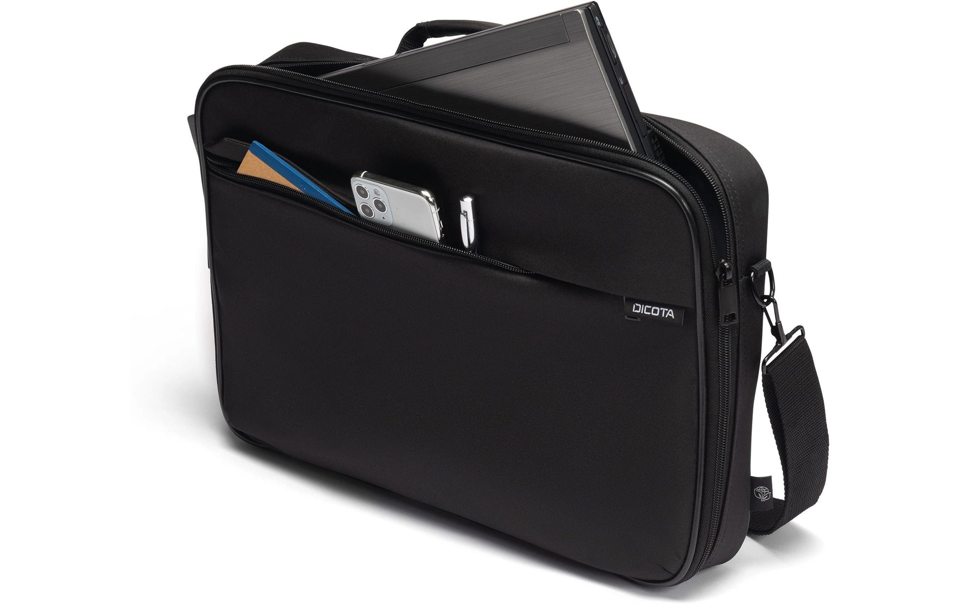 DICOTA Multi ONE Notebook-Schutzhülle für Notebooks bis 14,1" – Schwarz