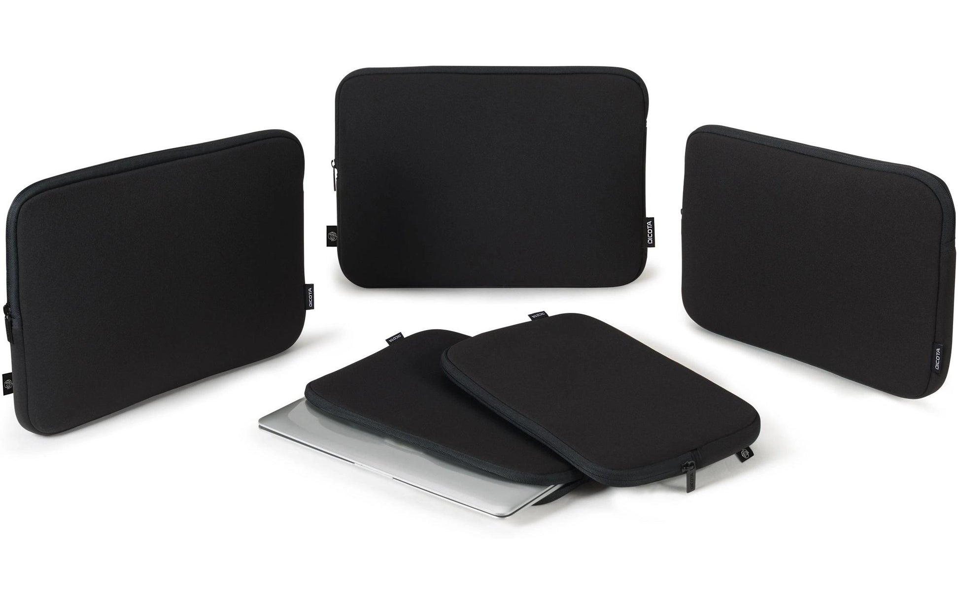 DICOTA Notebook-Schutzhülle für Notebooks bis 12,5" – Schwarz