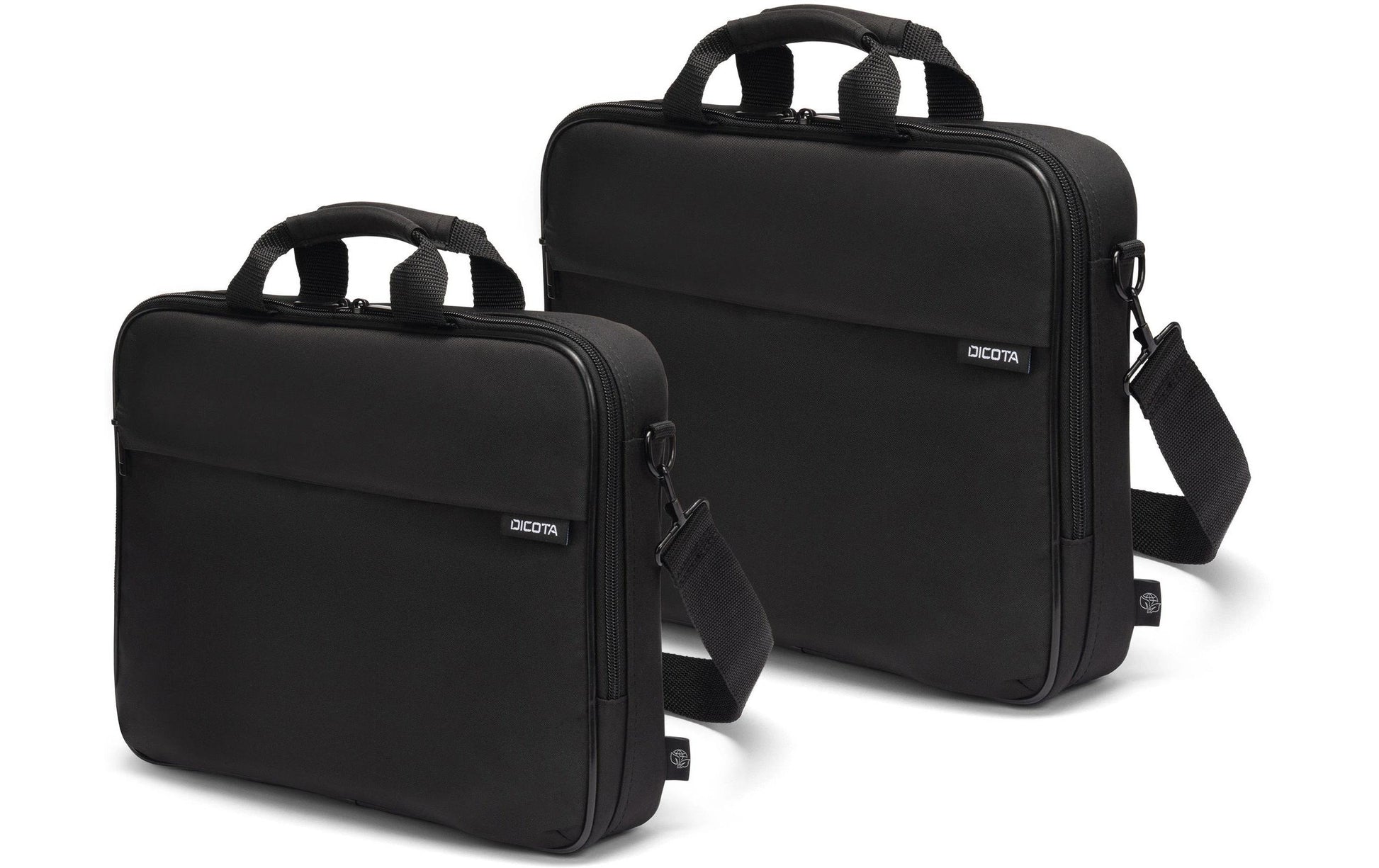 DICOTA Top Traveller ONE – Aktentasche 14,1", Polyester (rPET), Schwarz, 37 × 27 × 5,5 cm